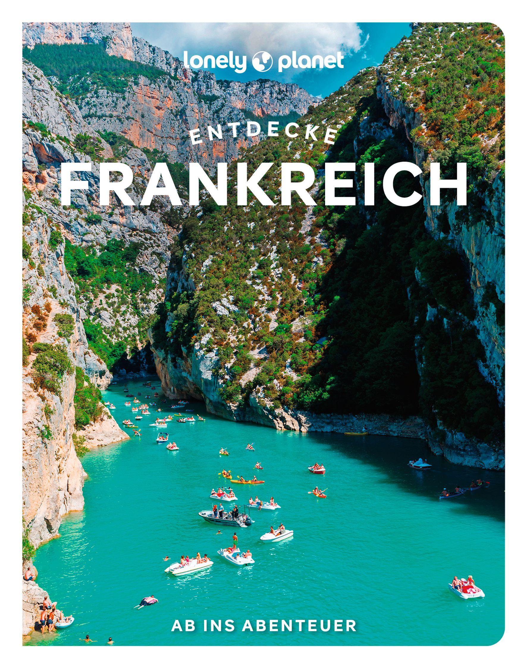 Vorderes Coverbild LONELY PLANET Reiseführer Entdecke Frankreich