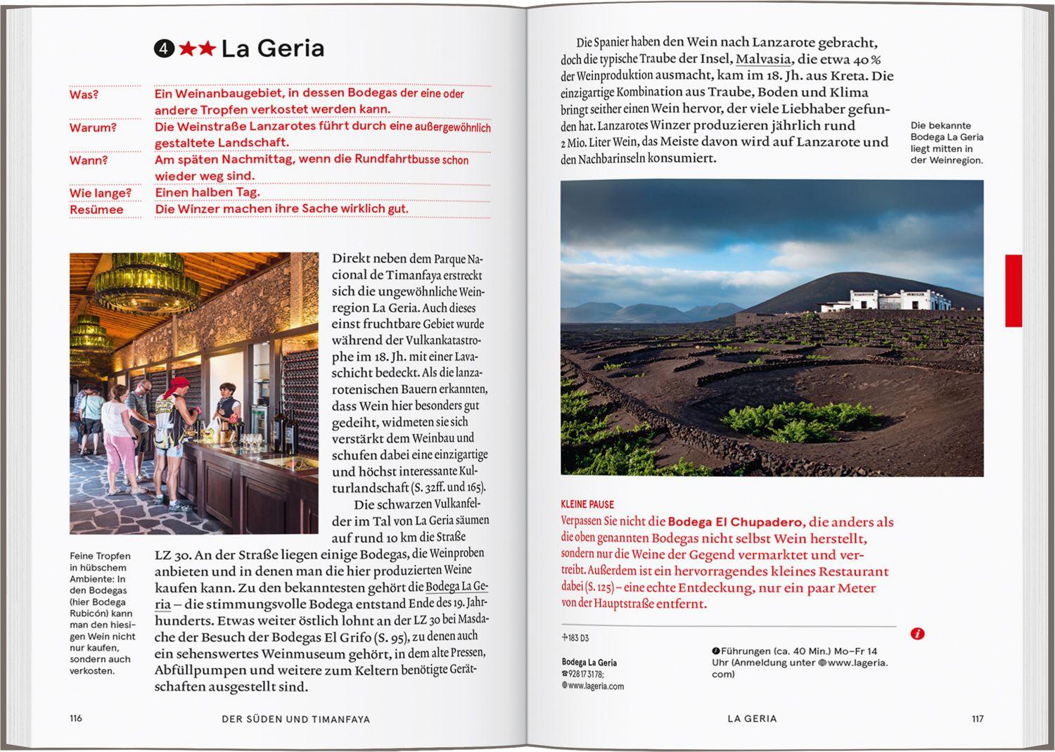 Beispielinhalt (Bild) Baedeker SMART Reiseführer Lanzarote