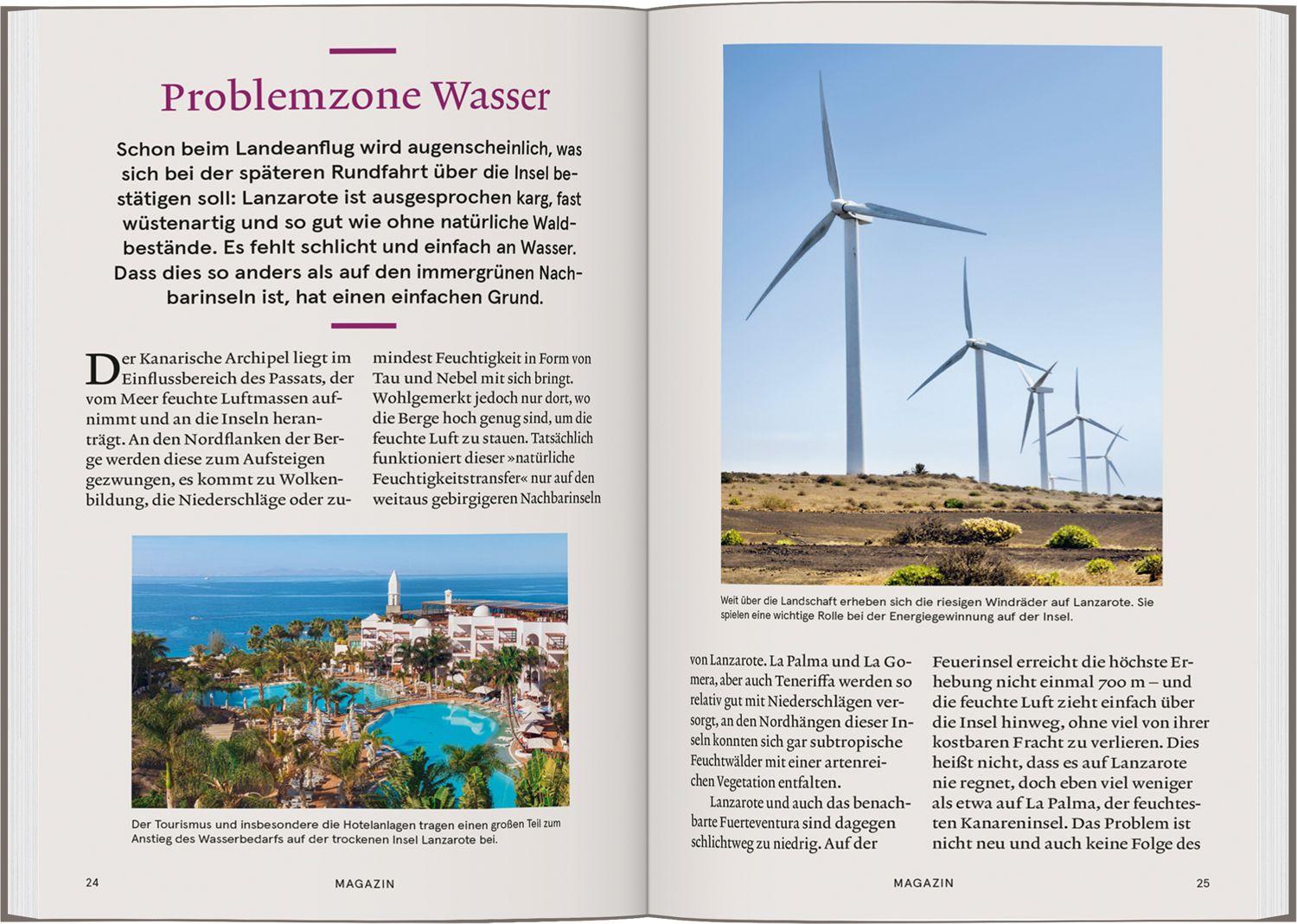 Beispielinhalt (Bild) Baedeker SMART Reiseführer Lanzarote