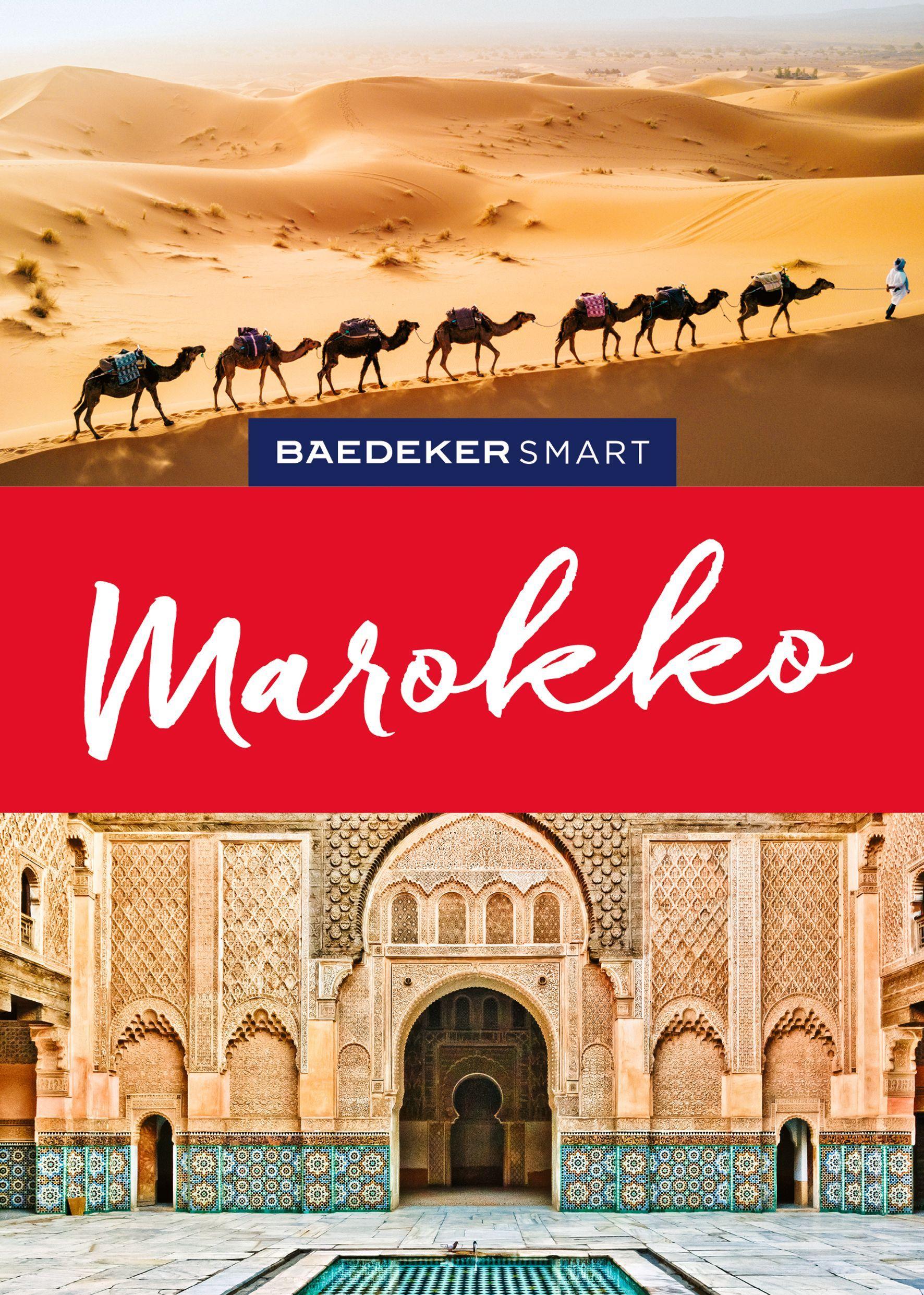 Vorderes Coverbild Baedeker SMART Reiseführer Marokko