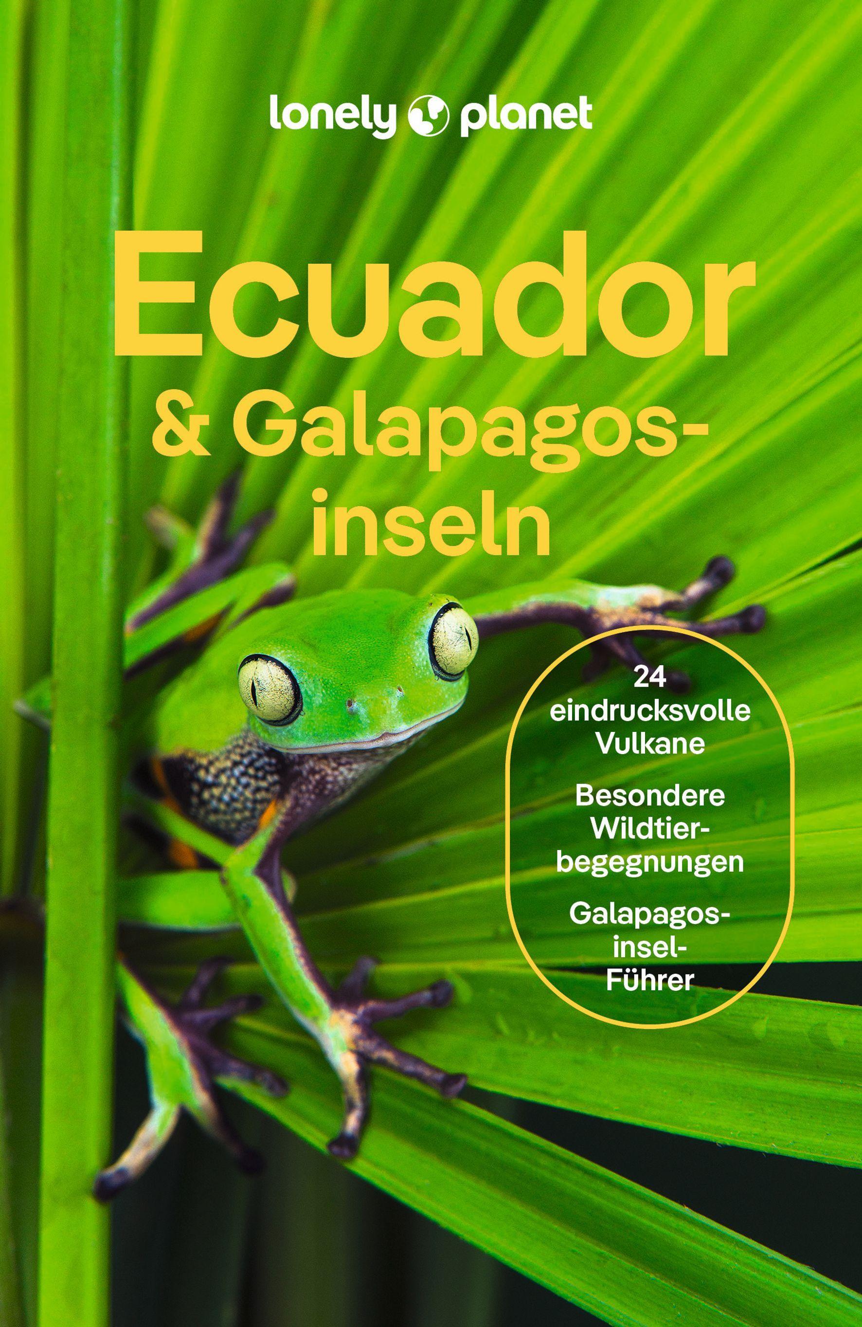 Vorderes Coverbild LONELY PLANET Reiseführer Ecuador & Galápagosinseln