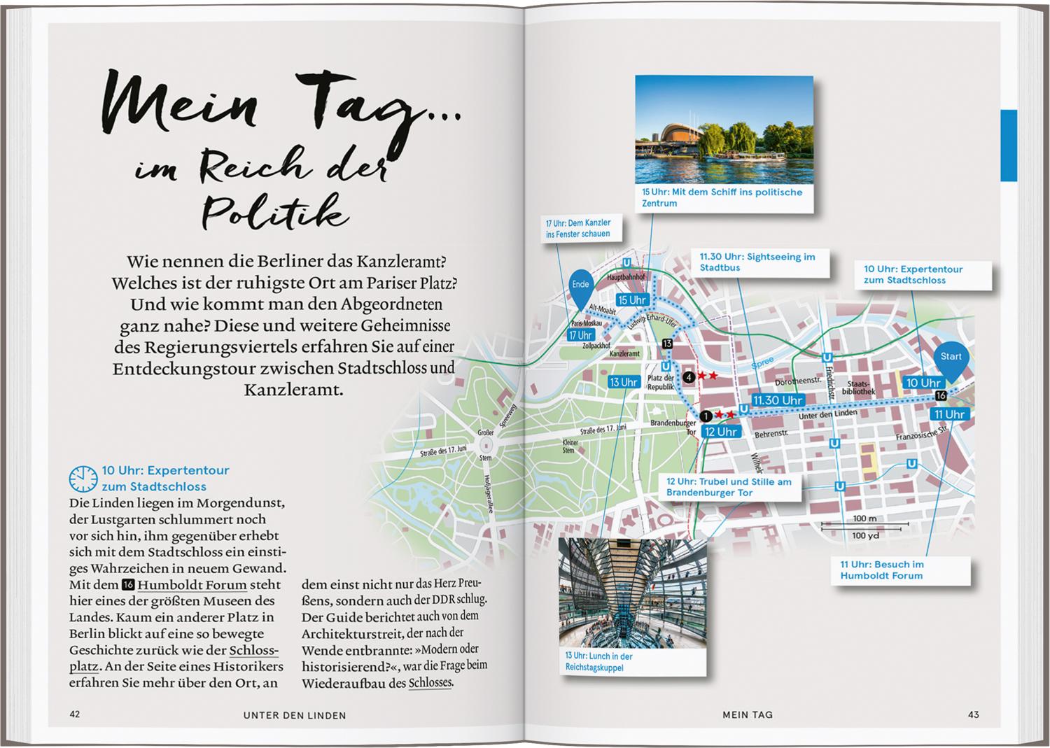 Beispielinhalt (Bild) Baedeker SMART Reiseführer Berlin
