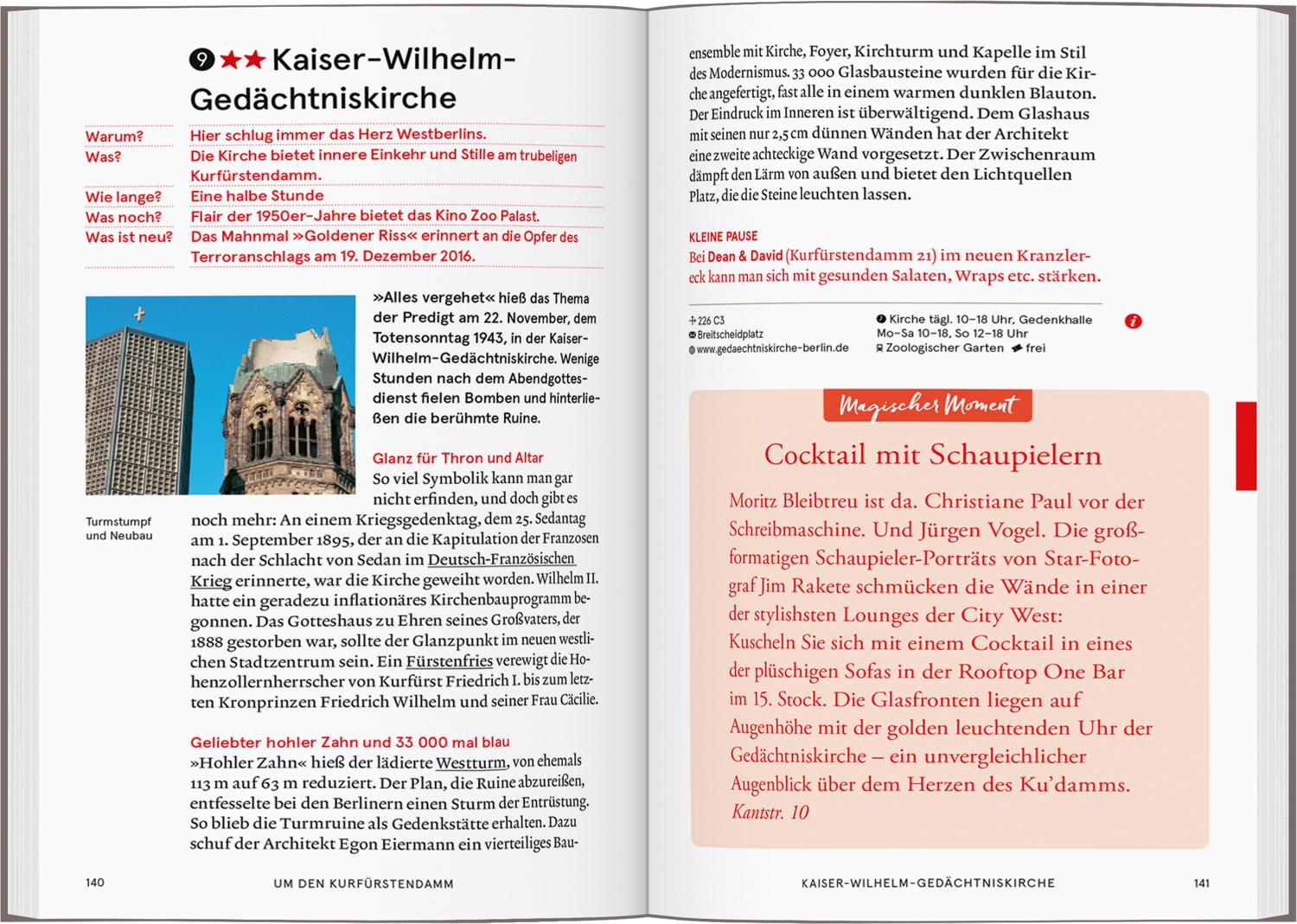 Beispielinhalt (Bild) Baedeker SMART Reiseführer Berlin