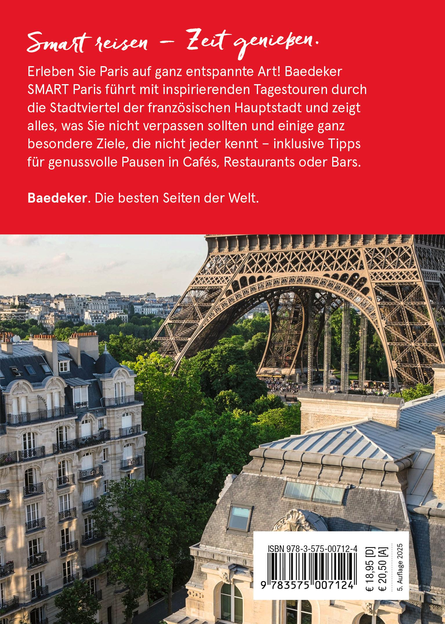 Rückseitencover Baedeker SMART Reiseführer Berlin