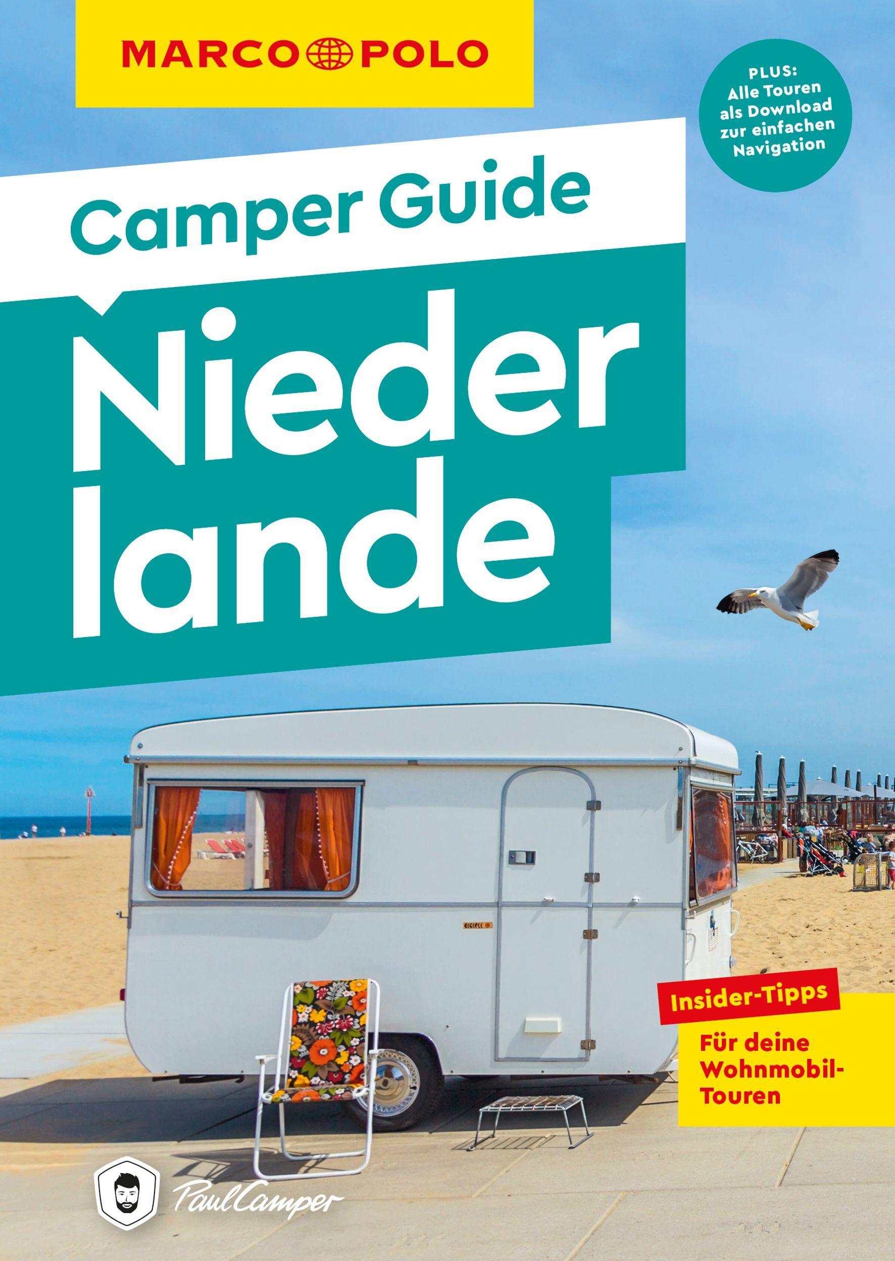 Vorderes Coverbild MARCO POLO Camper Guide Niederlande