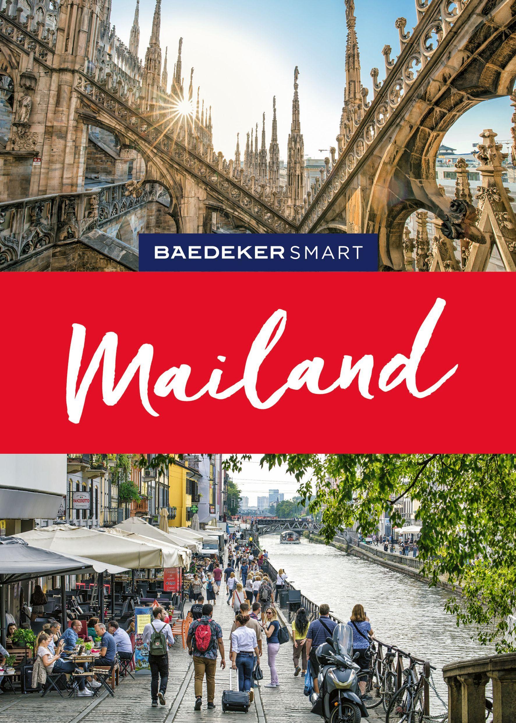 Vorderes Coverbild Baedeker SMART Reiseführer Mailand