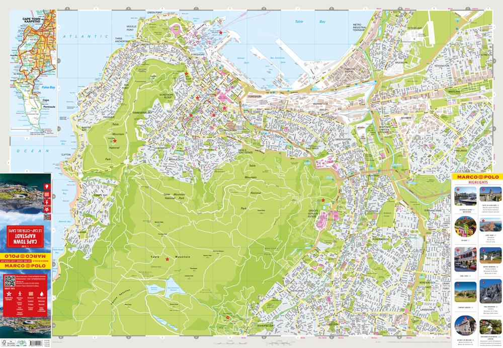 Beispielinhalt (Bild) MARCO POLO Cityplan Kapstadt 1:16.000