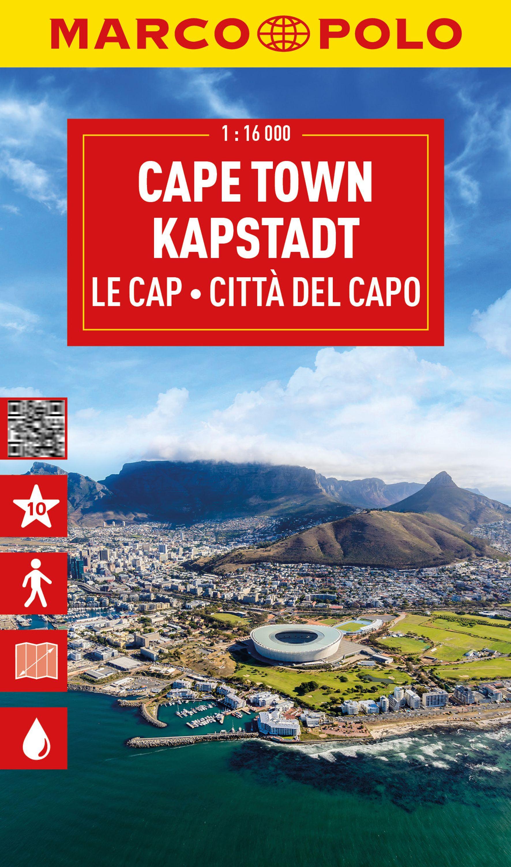 Vorderes Coverbild MARCO POLO Cityplan Kapstadt 1:16.000