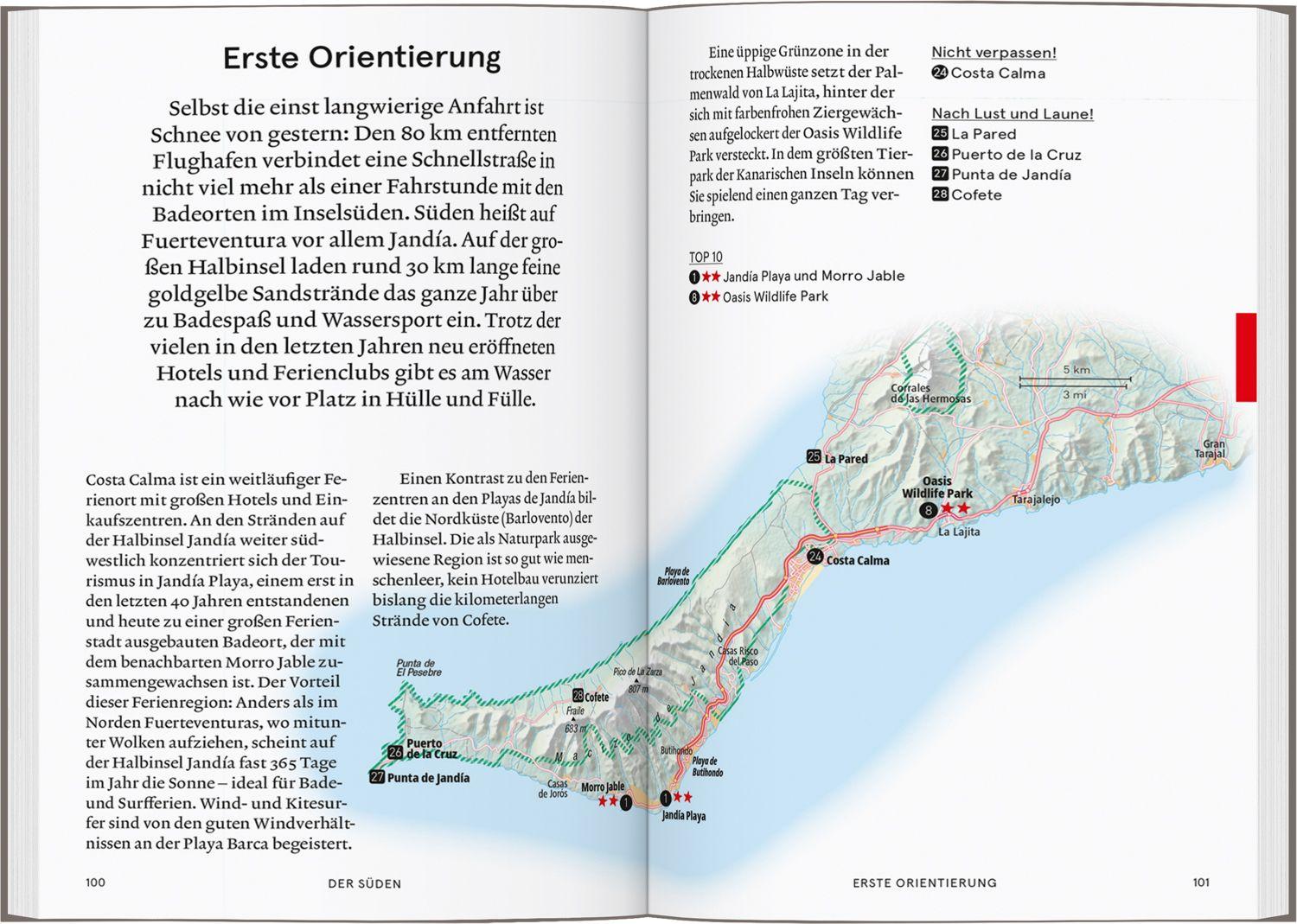 Beispielinhalt (Bild) Baedeker SMART Reiseführer Fuerteventura