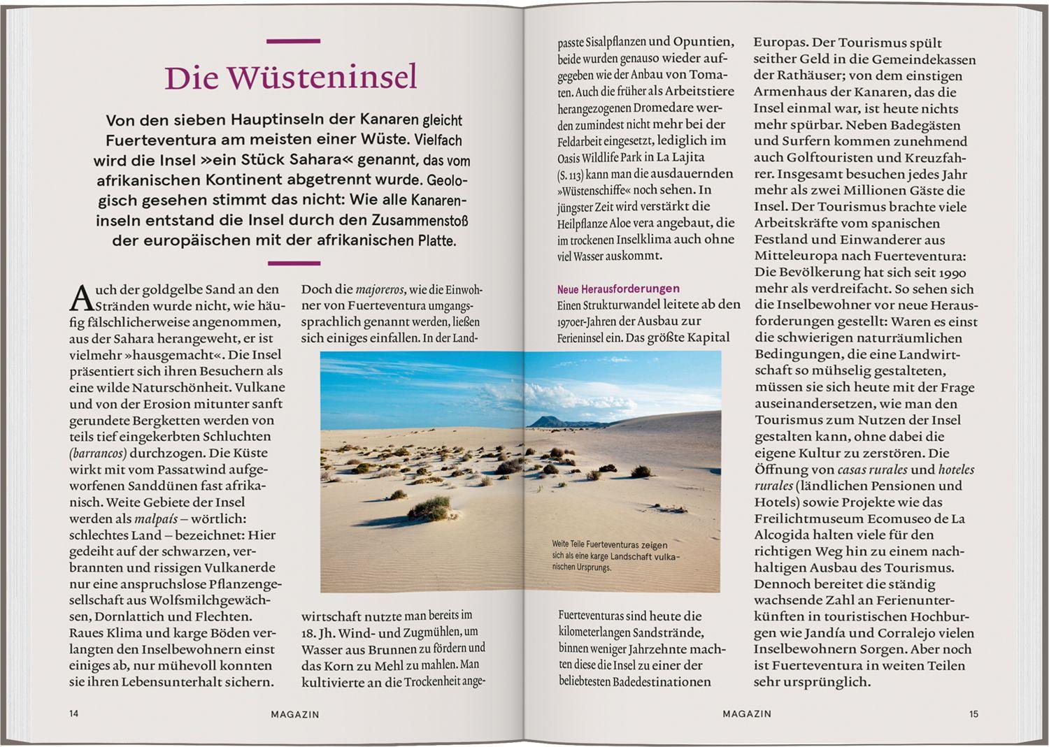 Beispielinhalt (Bild) Baedeker SMART Reiseführer Fuerteventura