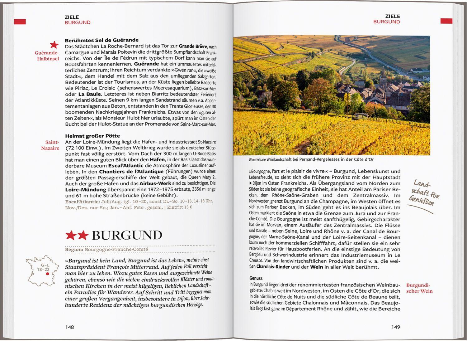 Beispielinhalt (Bild) Baedeker Reiseführer Frankreich