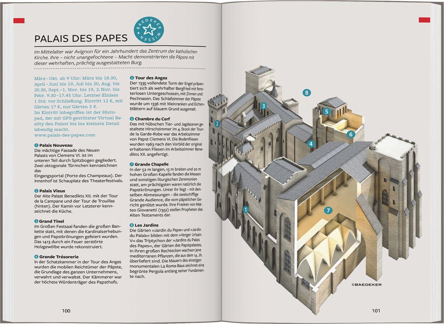 Beispielinhalt (Bild) Baedeker Reiseführer Frankreich
