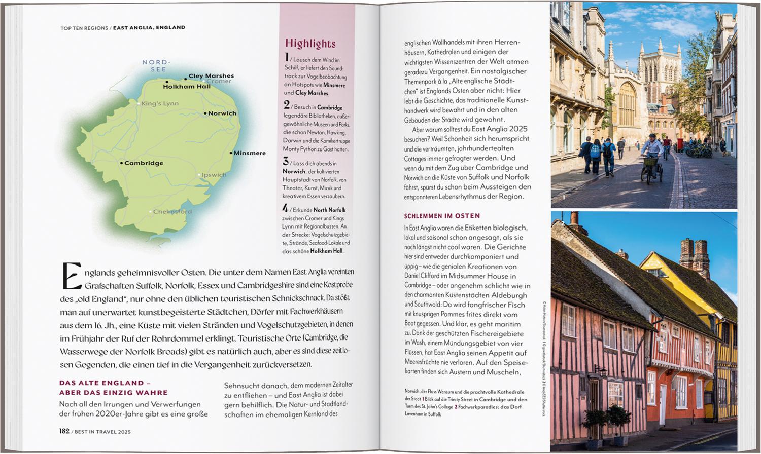 Beispielinhalt (Bild) LONELY PLANET Best in Travel 2025