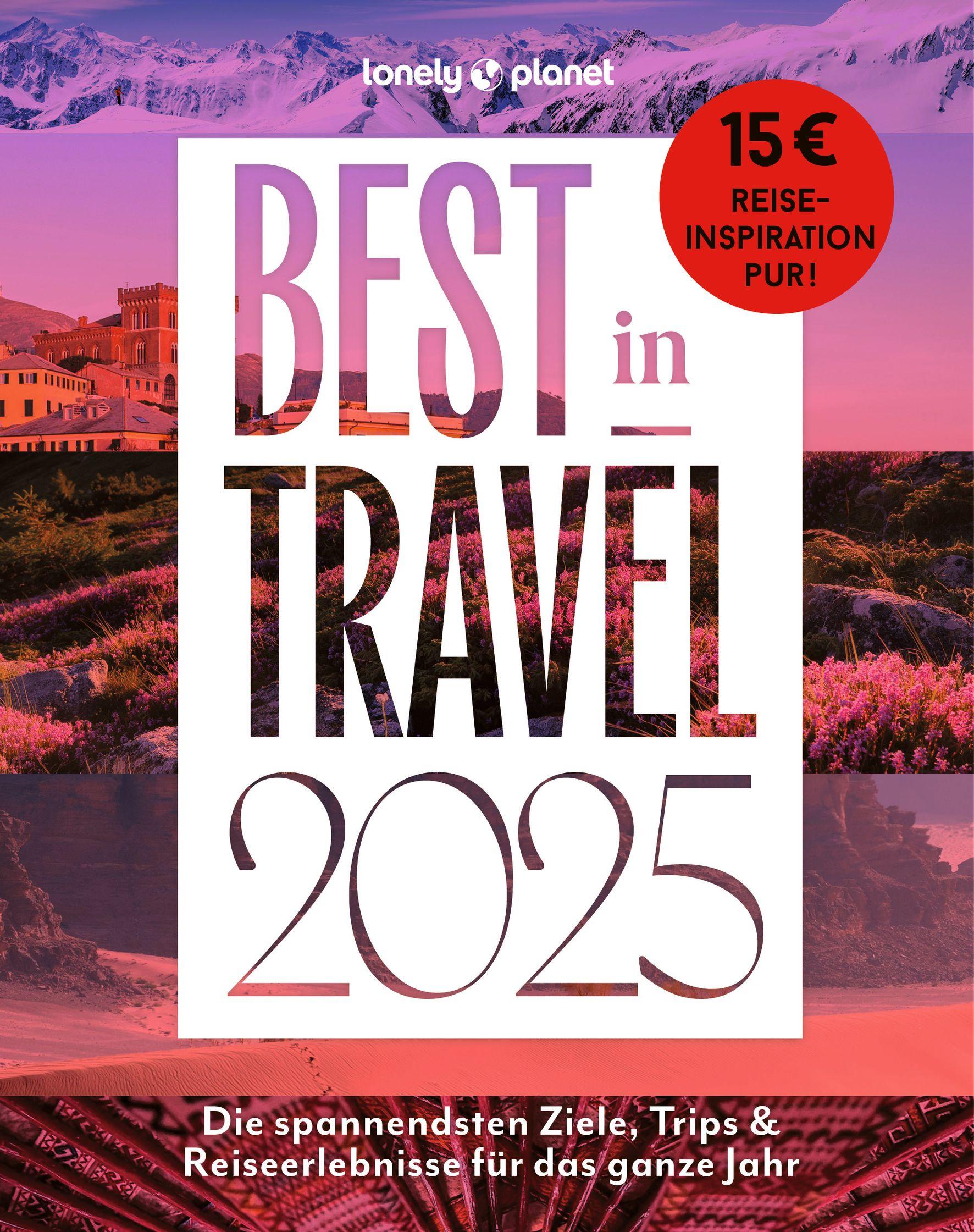 Vorderes Coverbild LONELY PLANET Best in Travel 2025