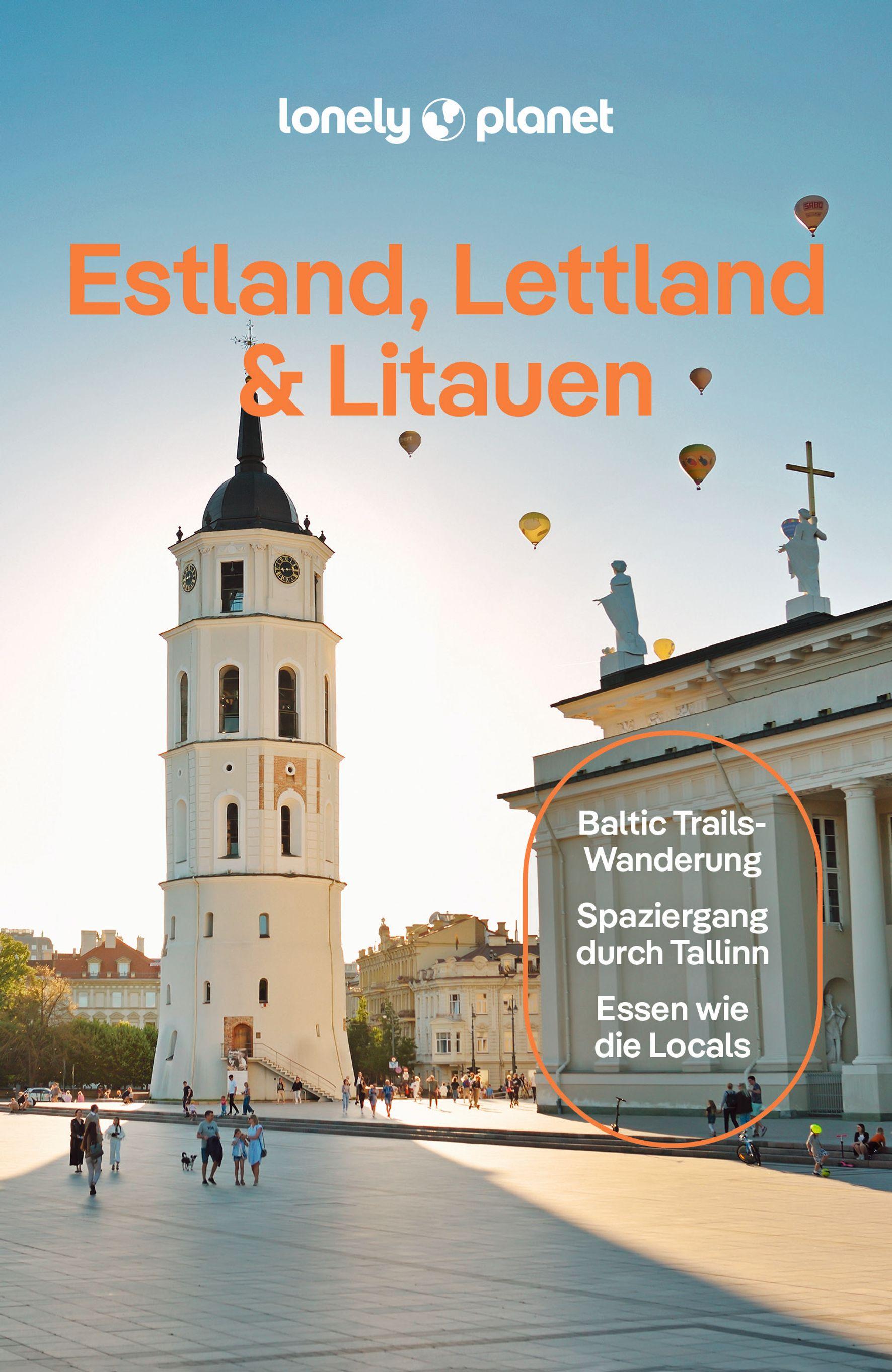 Vorderes Coverbild LONELY PLANET Reiseführer Estland, Lettland & Litauen