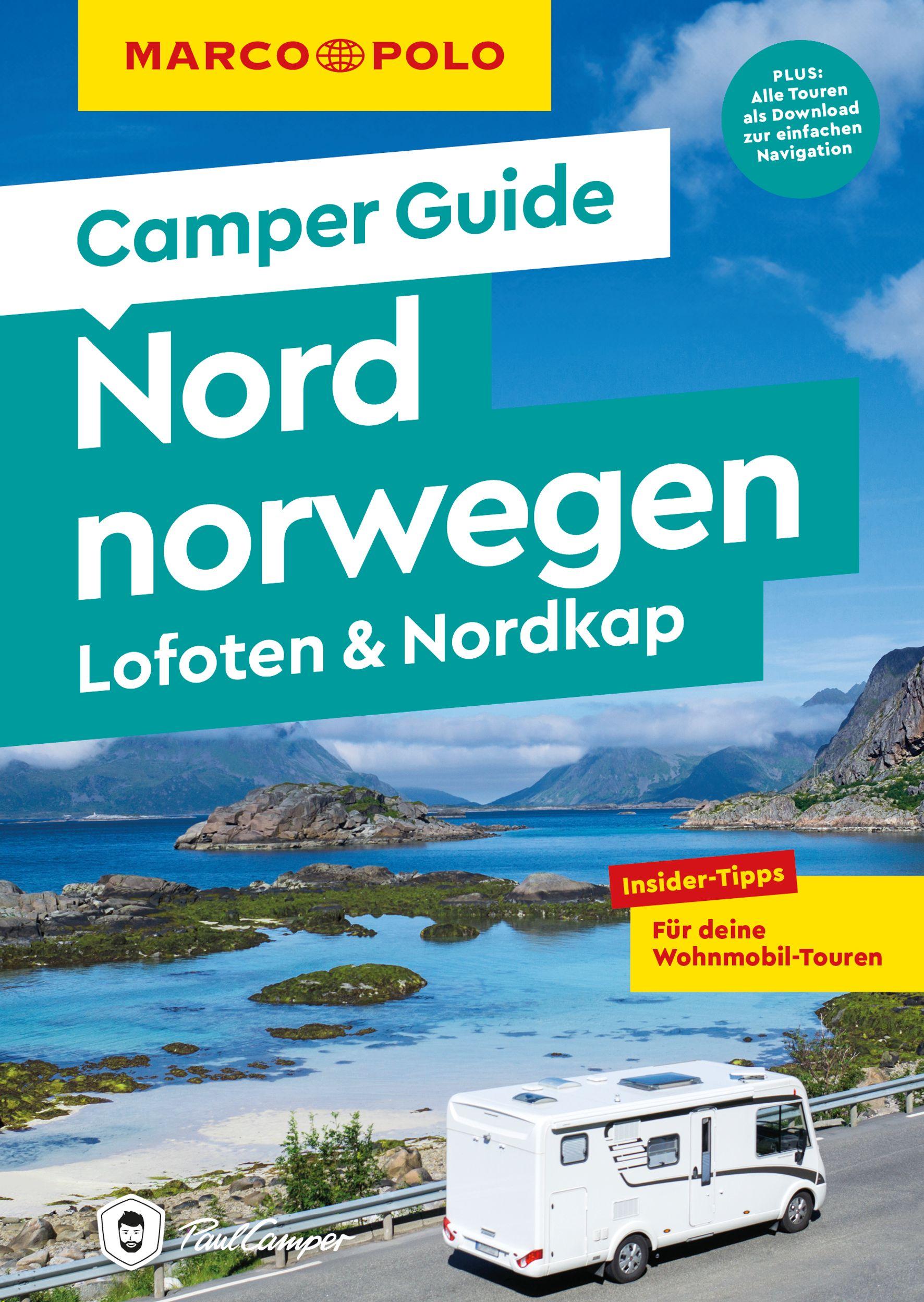 Vorderes Coverbild MARCO POLO Camper Guide Nordnorwegen: Lofoten & Nordkap