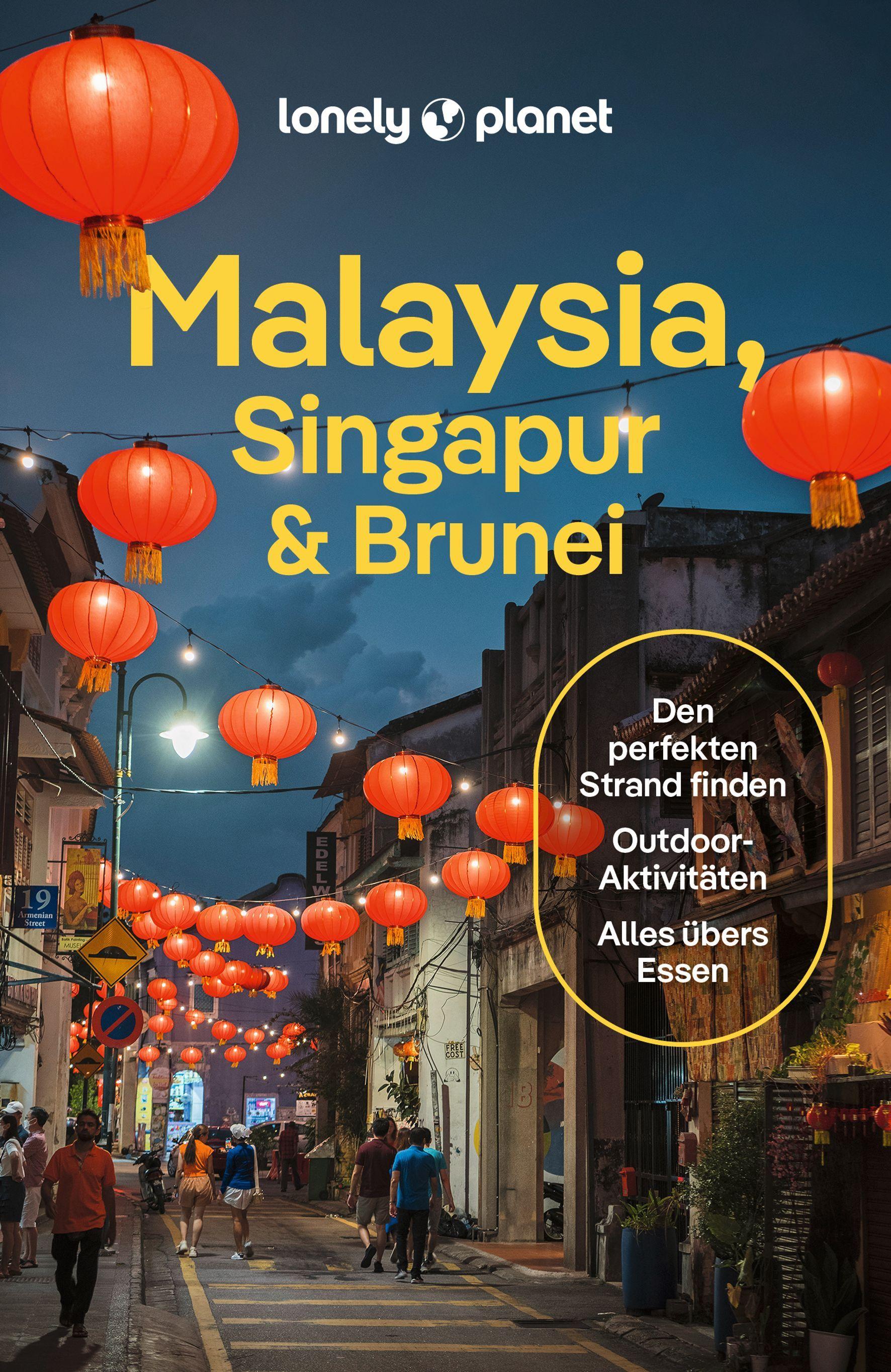 Vorderes Coverbild LONELY PLANET Reiseführer Malaysia, Singapur & Brunei