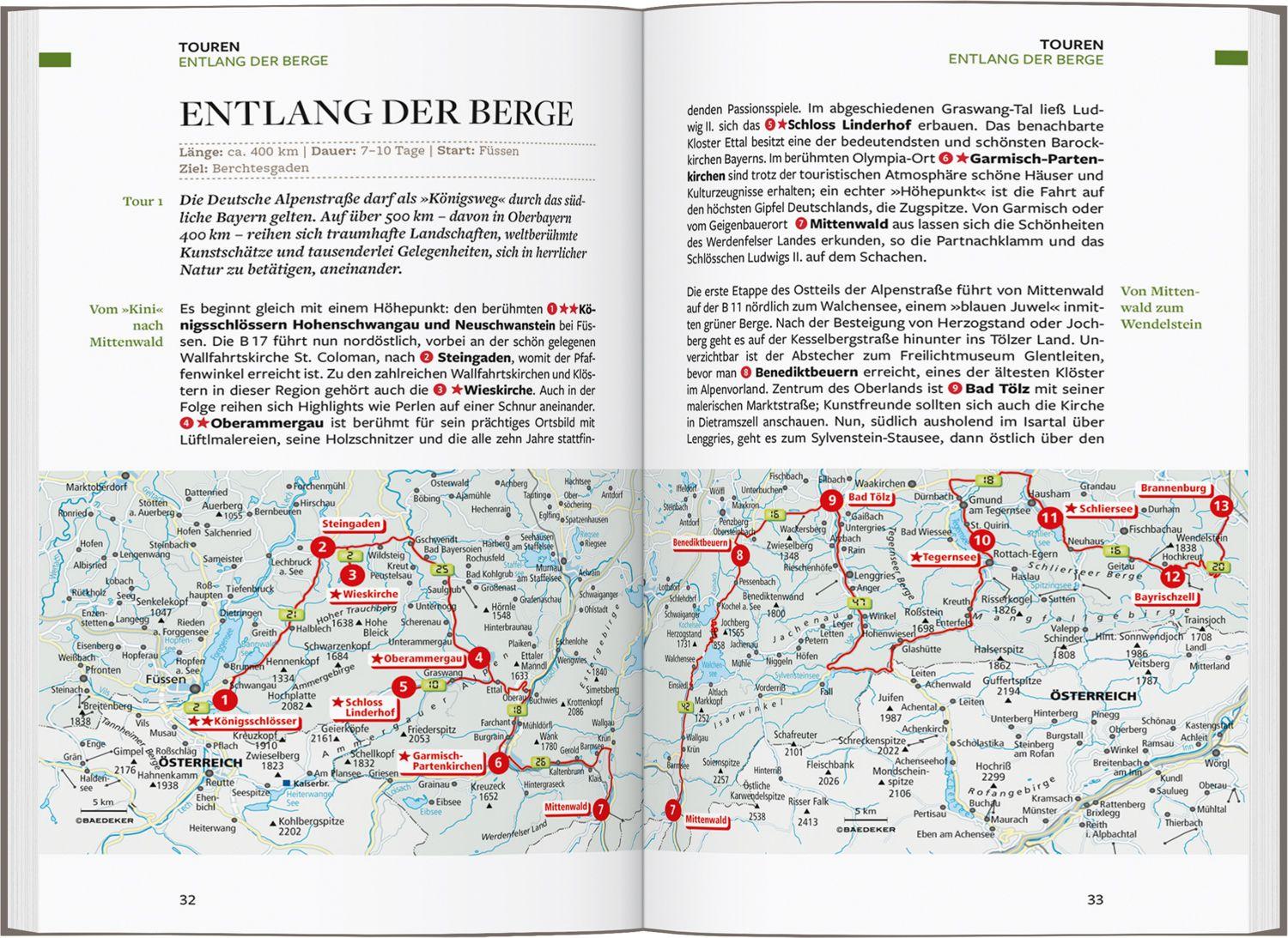 Beispielinhalt (Bild) Baedeker Reiseführer Deutschland