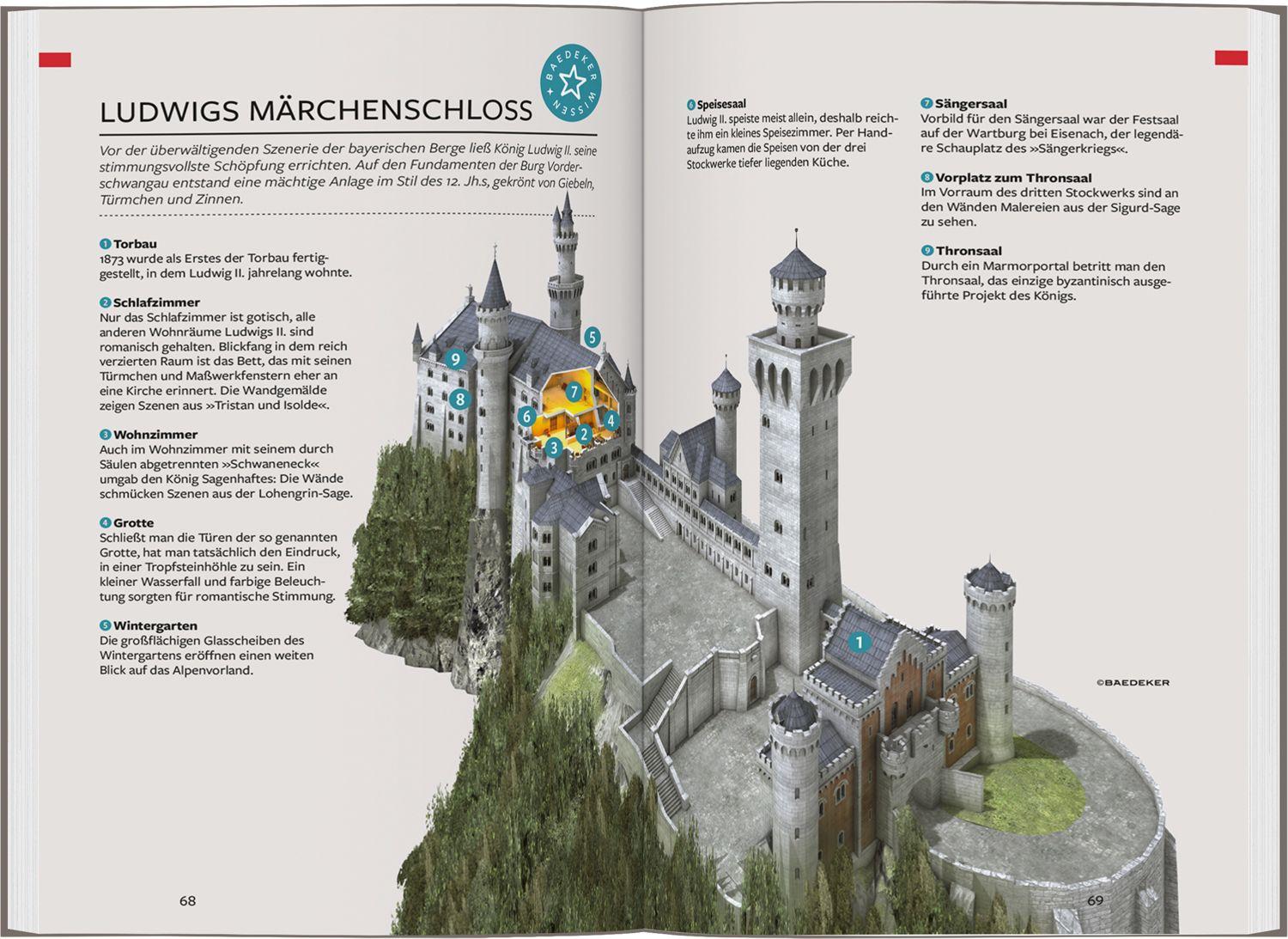 Beispielinhalt (Bild) Baedeker Reiseführer Deutschland