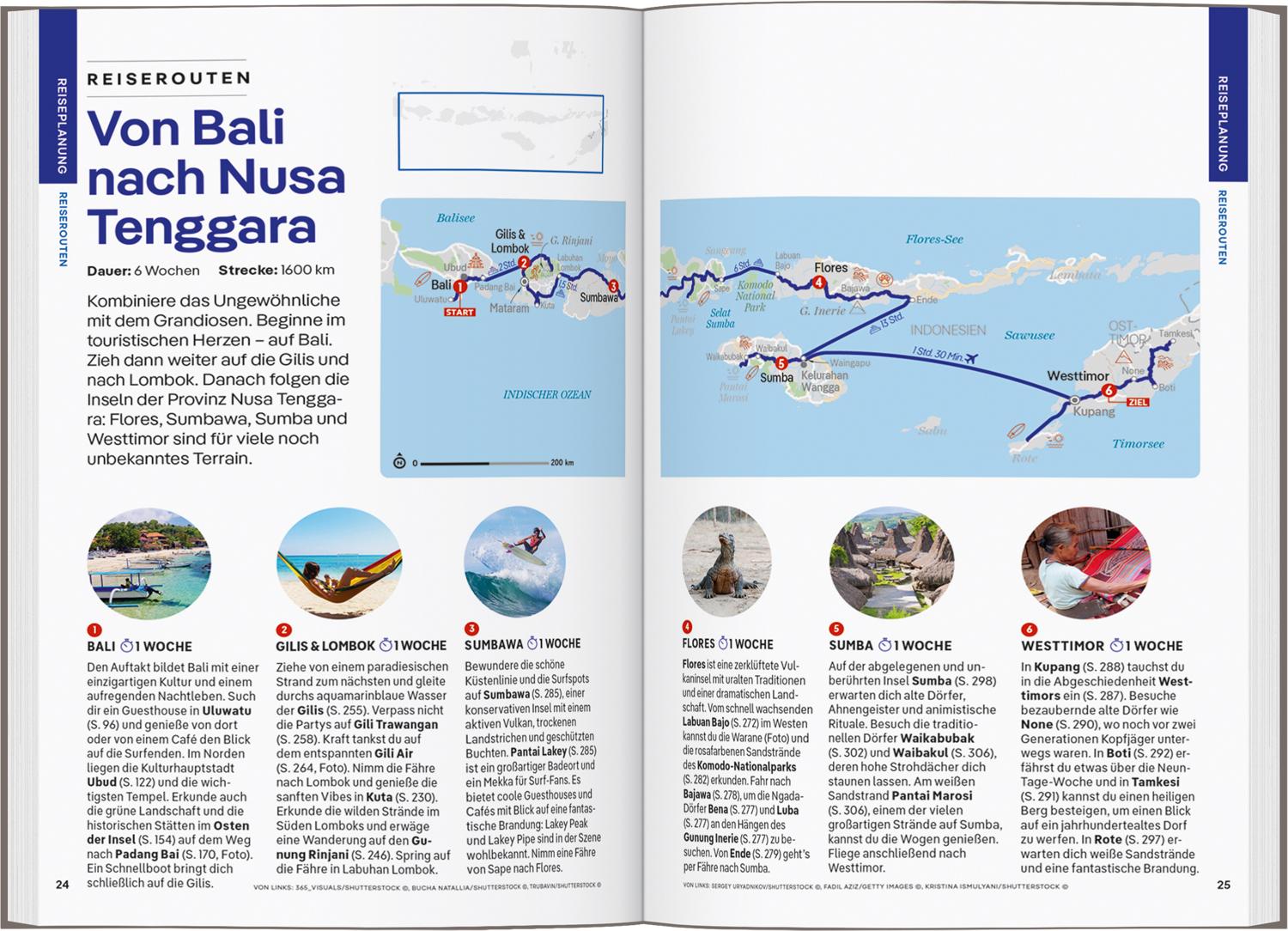 Beispielinhalt (Bild) LONELY PLANET Reiseführer Bali, Lombok & Nusa Tenggara