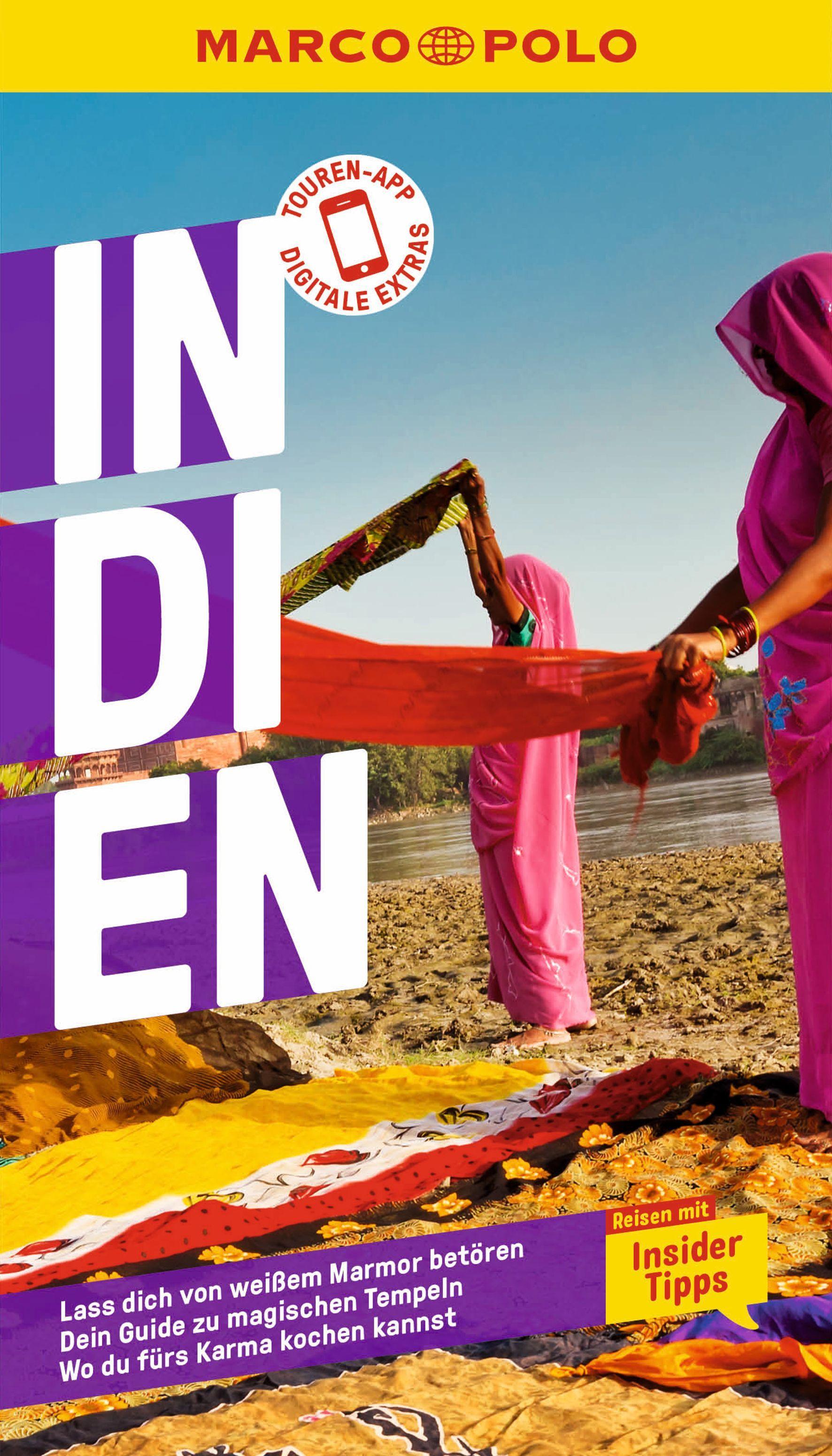 Vorderes Coverbild MARCO POLO Reiseführer Indien