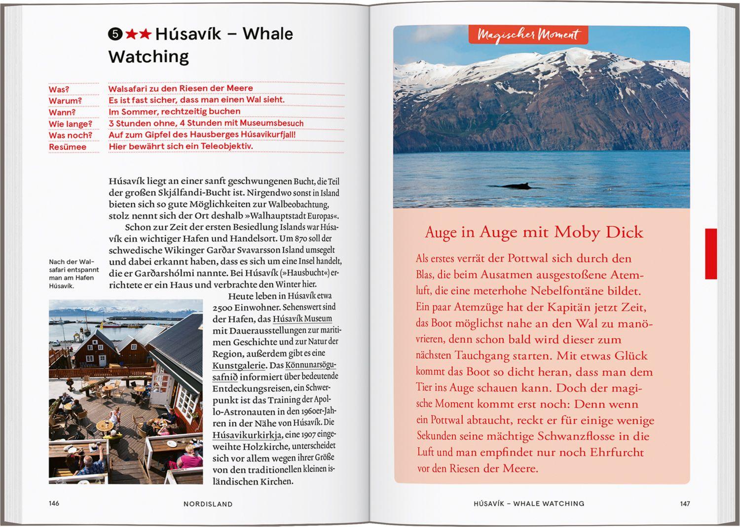 Beispielinhalt (Bild) Baedeker SMART Reiseführer Island