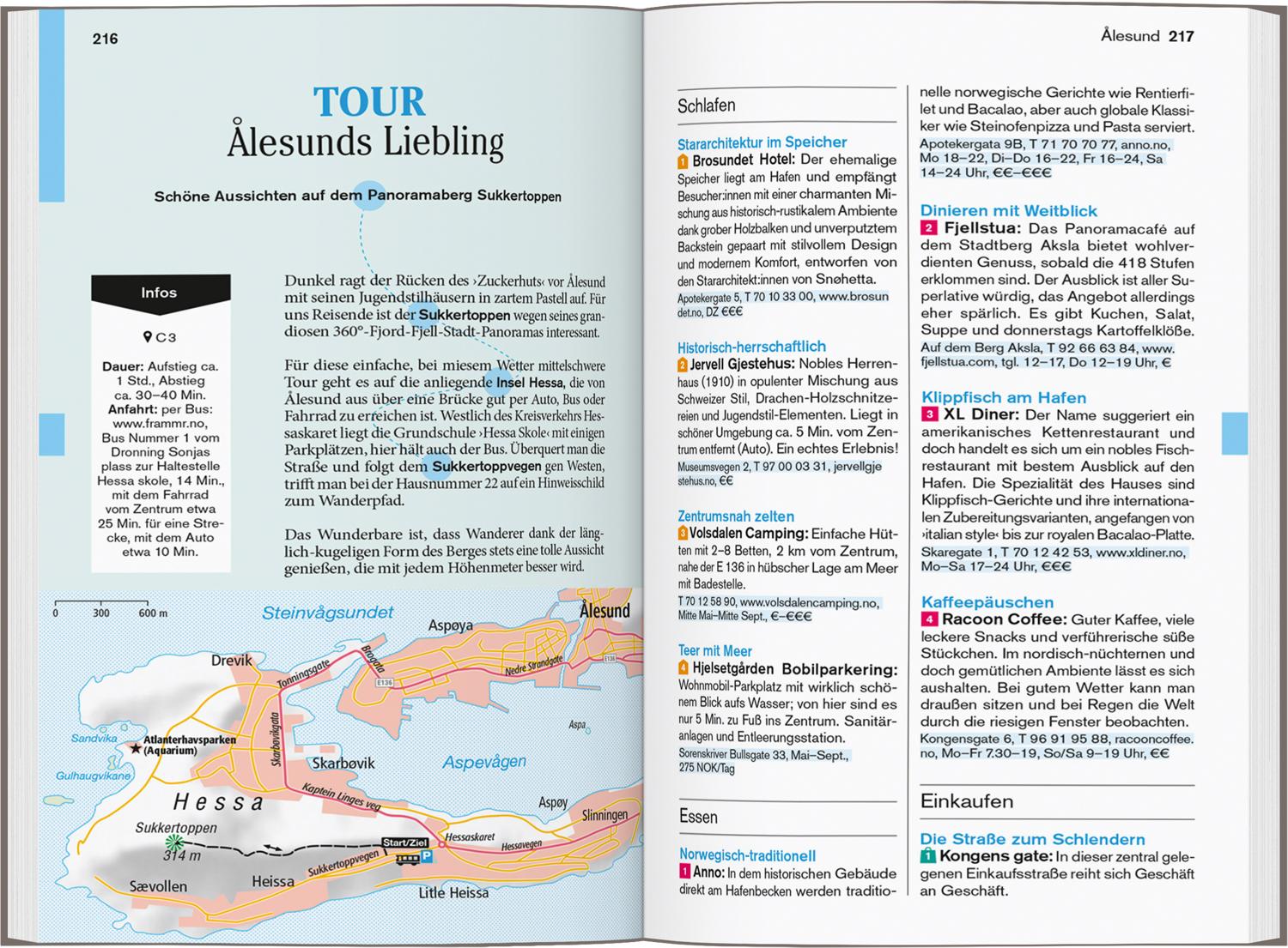 Beispielinhalt (Bild) DUMONT Reise-Taschenbuch Reiseführer Norwegen, Das Fjordland