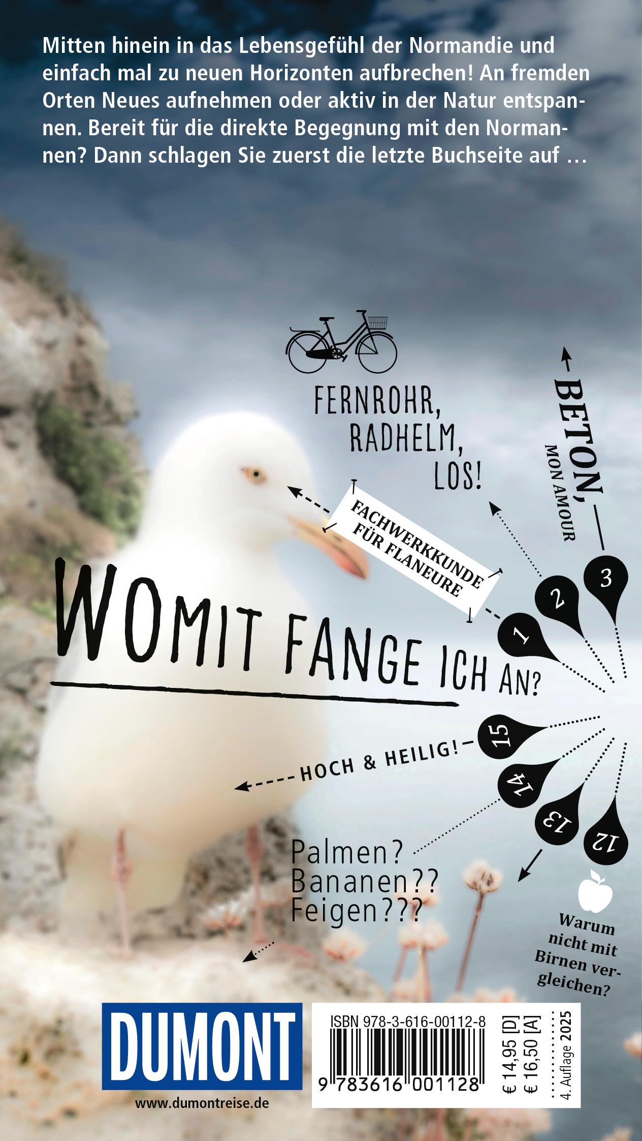 Rückseitencover DUMONT direkt Reiseführer Normandie