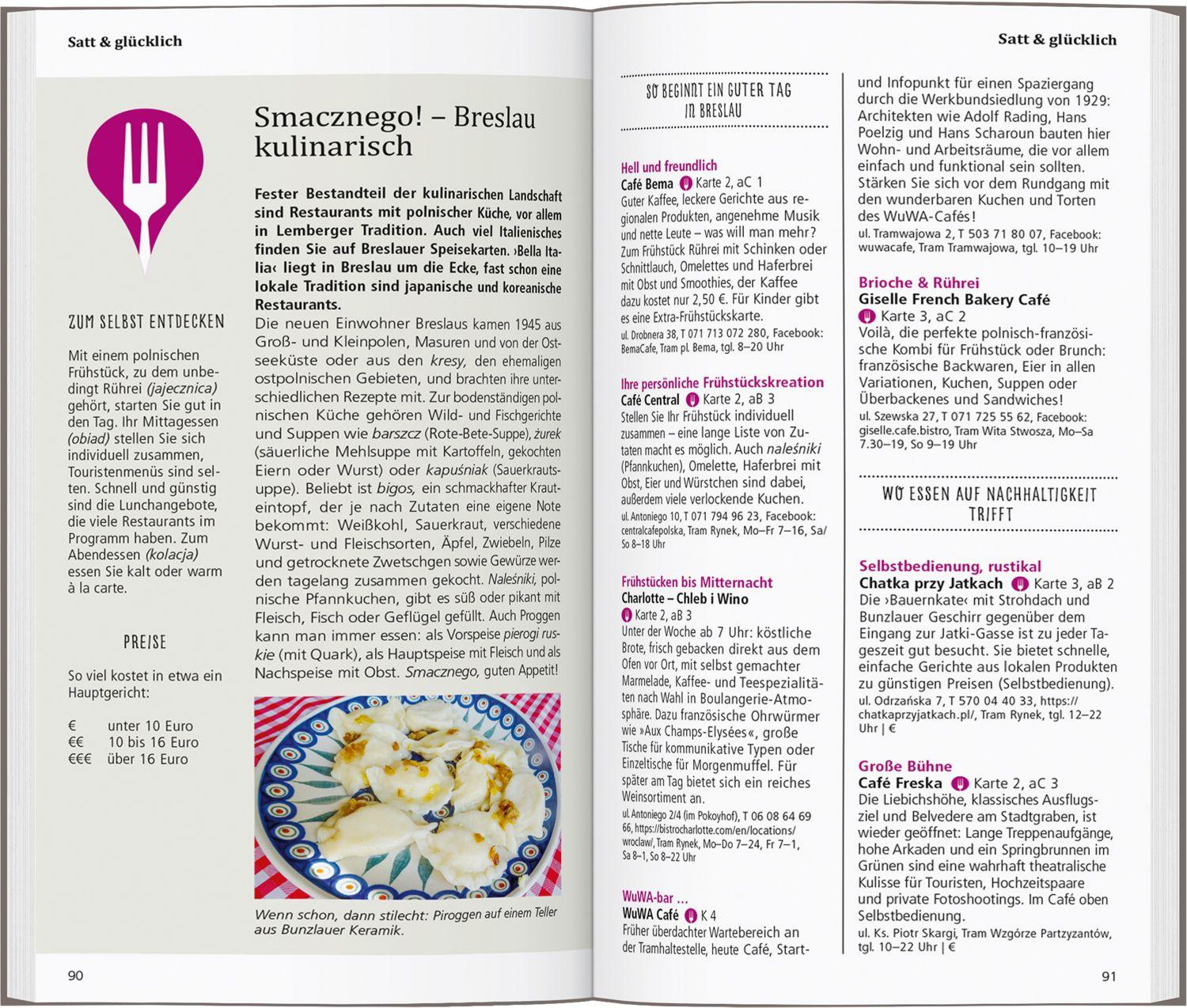 Beispielinhalt (Bild) DUMONT direkt Reiseführer Breslau