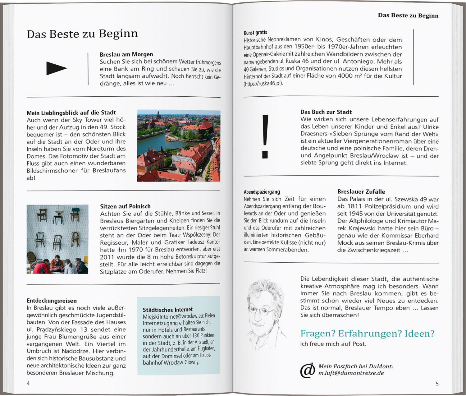 Beispielinhalt (Bild) DUMONT direkt Reiseführer Breslau