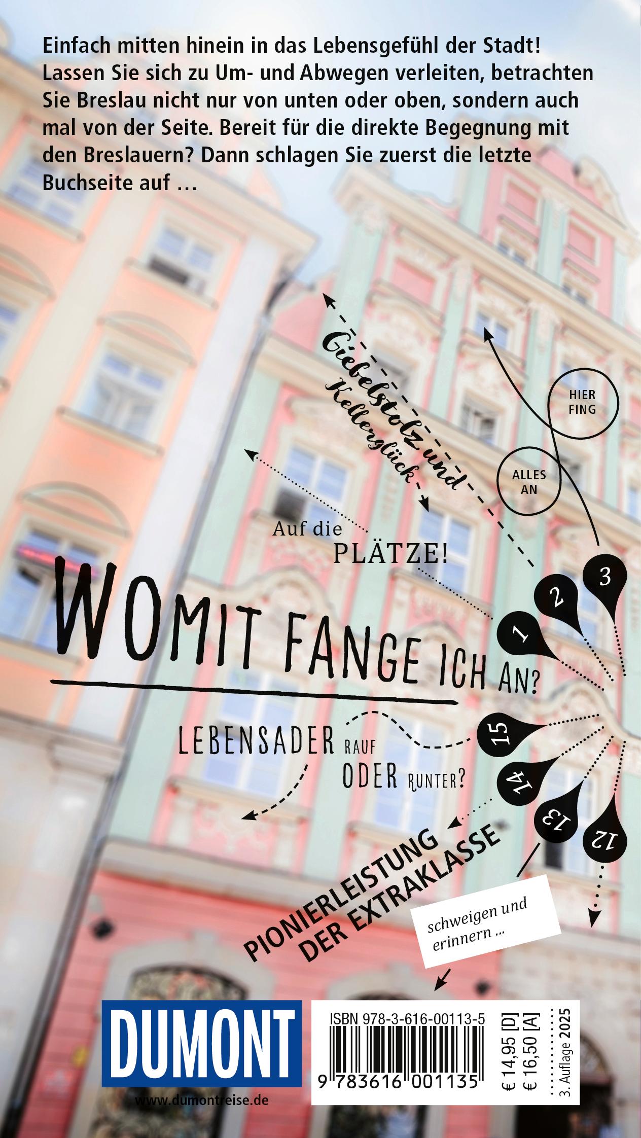 Rückseitencover DUMONT direkt Reiseführer Breslau