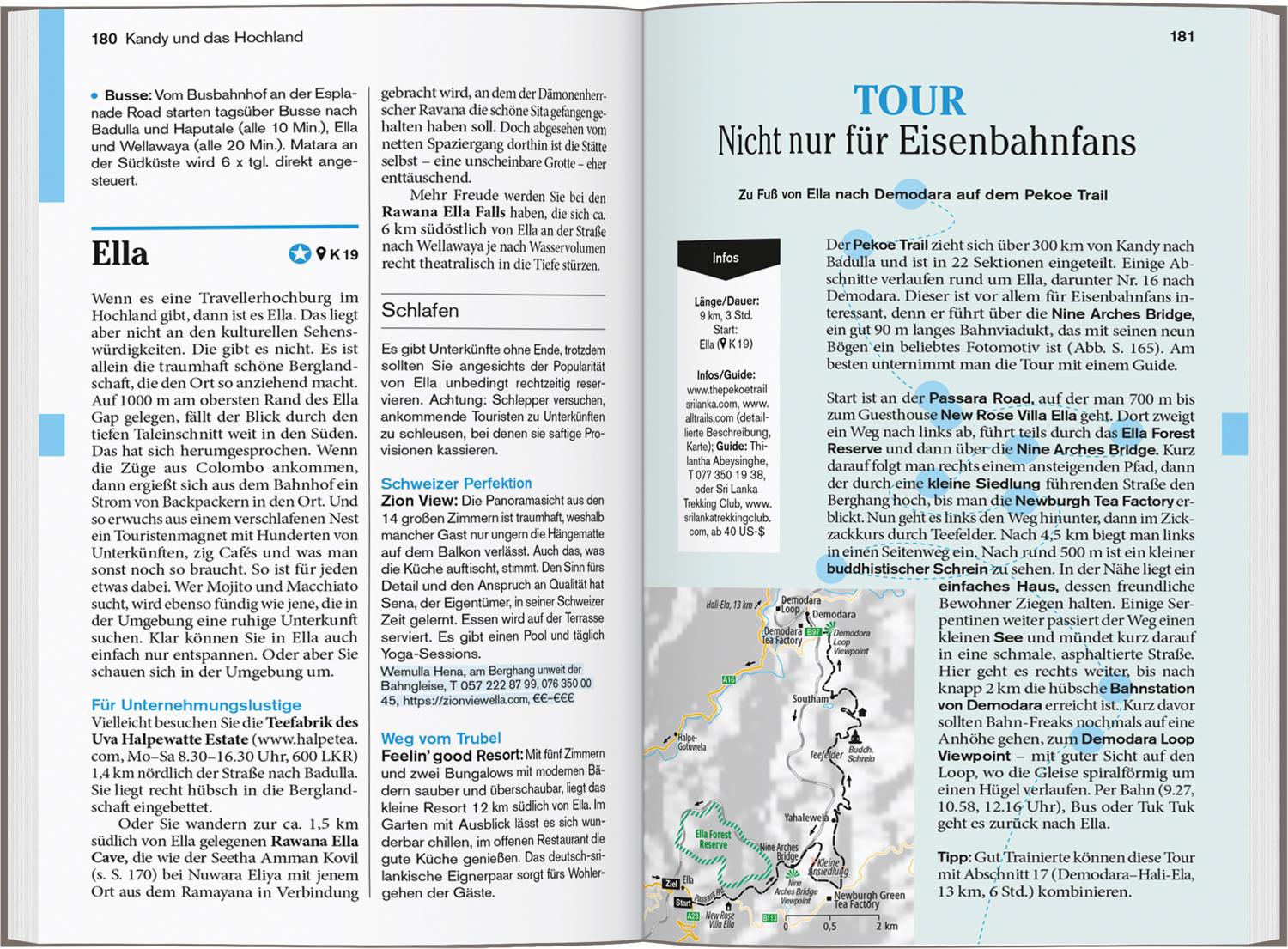 Beispielinhalt (Bild) DUMONT Reise-Taschenbuch Reiseführer Sri Lanka