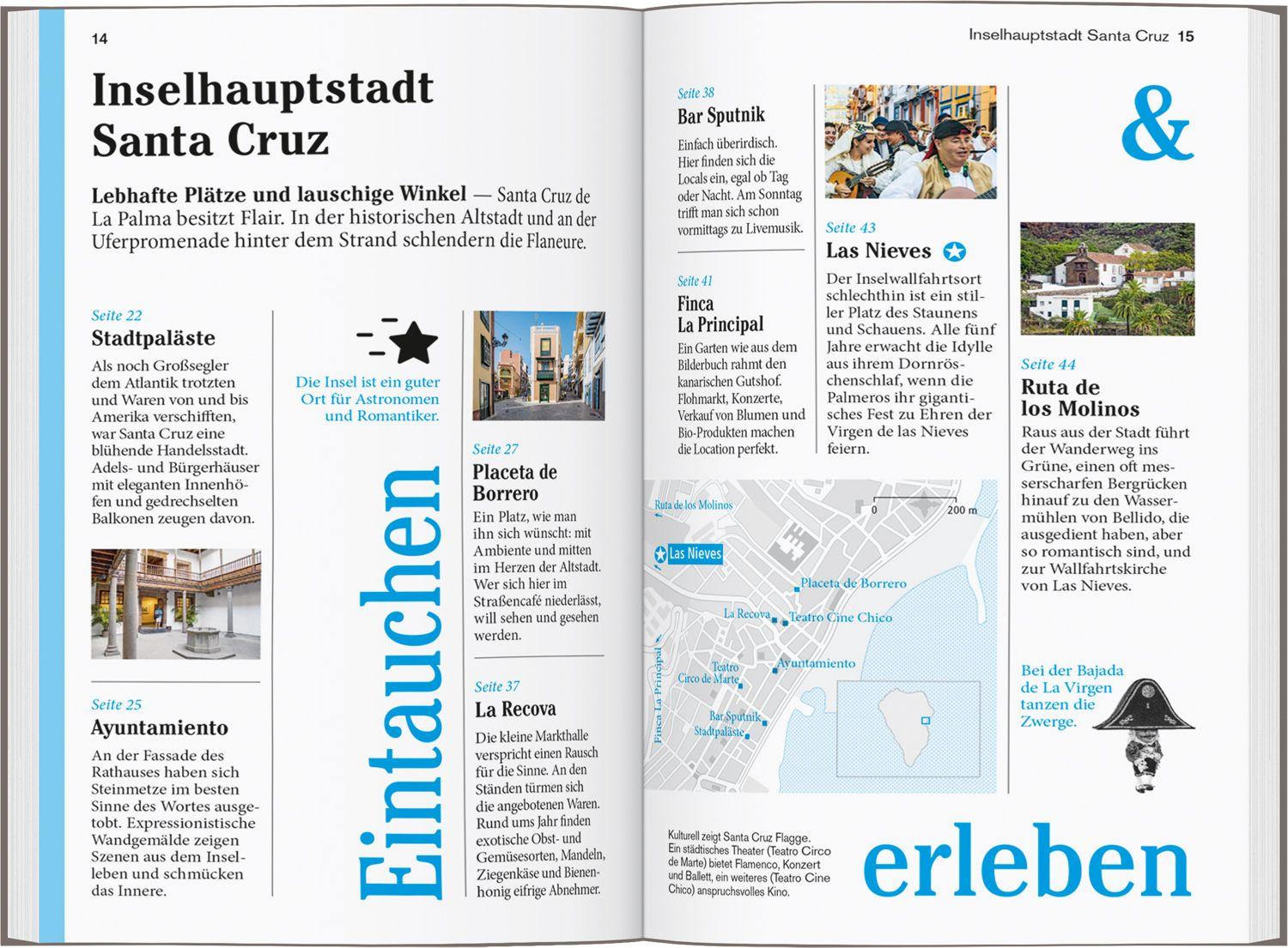 Beispielinhalt (Bild) DUMONT Reise-Taschenbuch Reiseführer La Palma