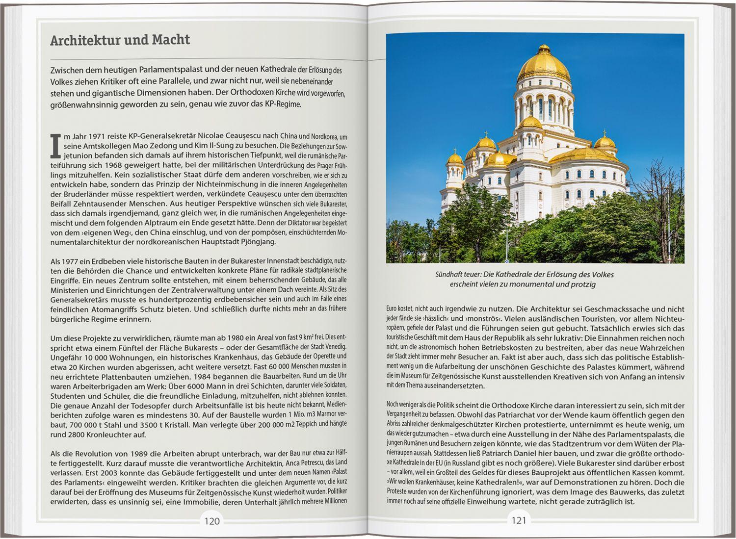 Beispielinhalt (Bild) DUMONT Reise-Handbuch Reiseführer Rumänien