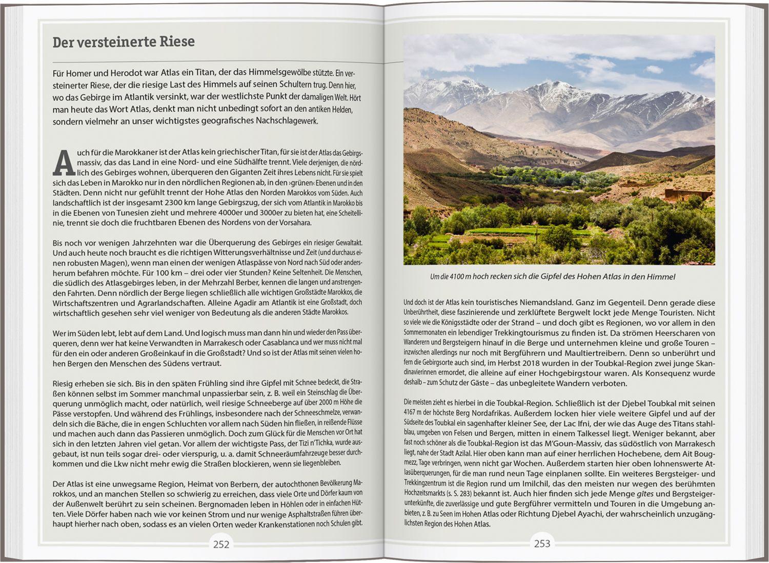 Beispielinhalt (Bild) DUMONT Reise-Handbuch Reiseführer Marokko