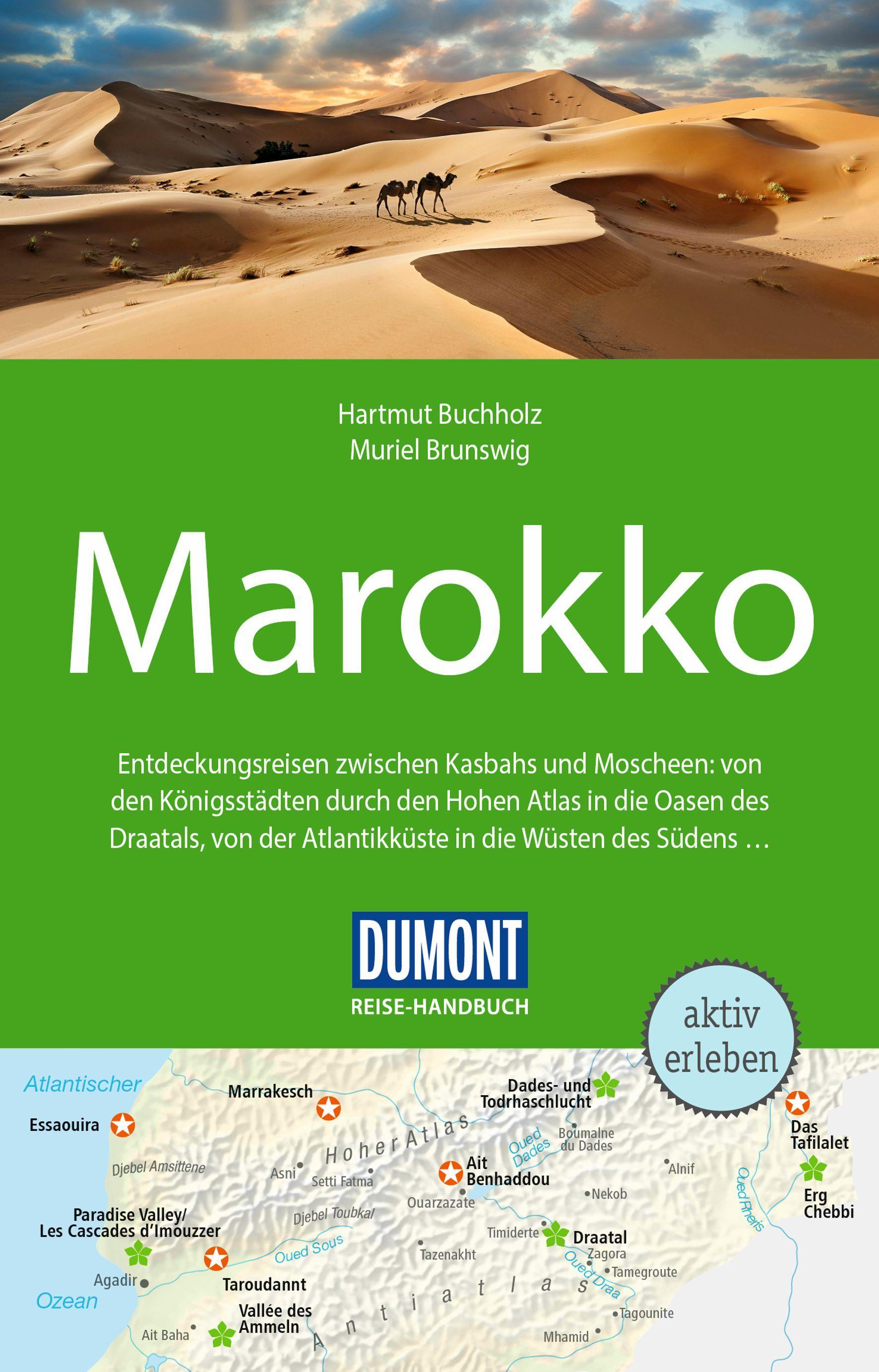 Vorderes Coverbild DUMONT Reise-Handbuch Reiseführer Marokko