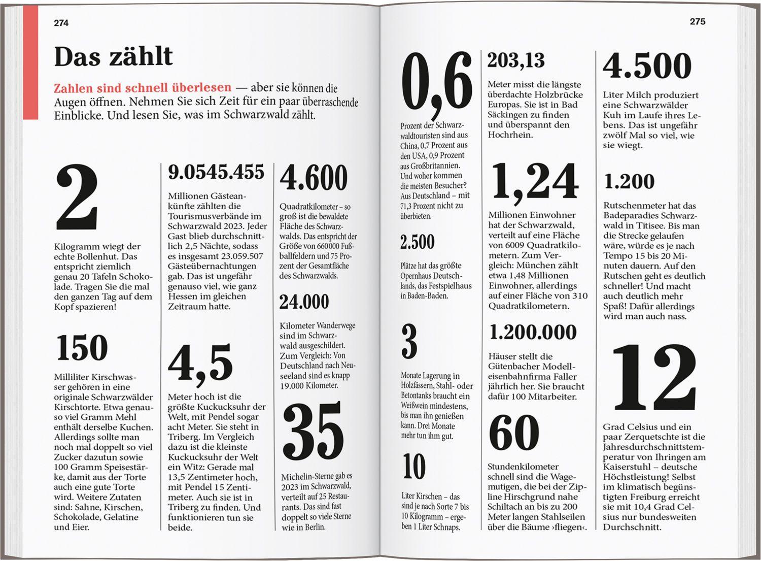 Beispielinhalt (Bild) DUMONT Reise-Taschenbuch Reiseführer Schwarzwald