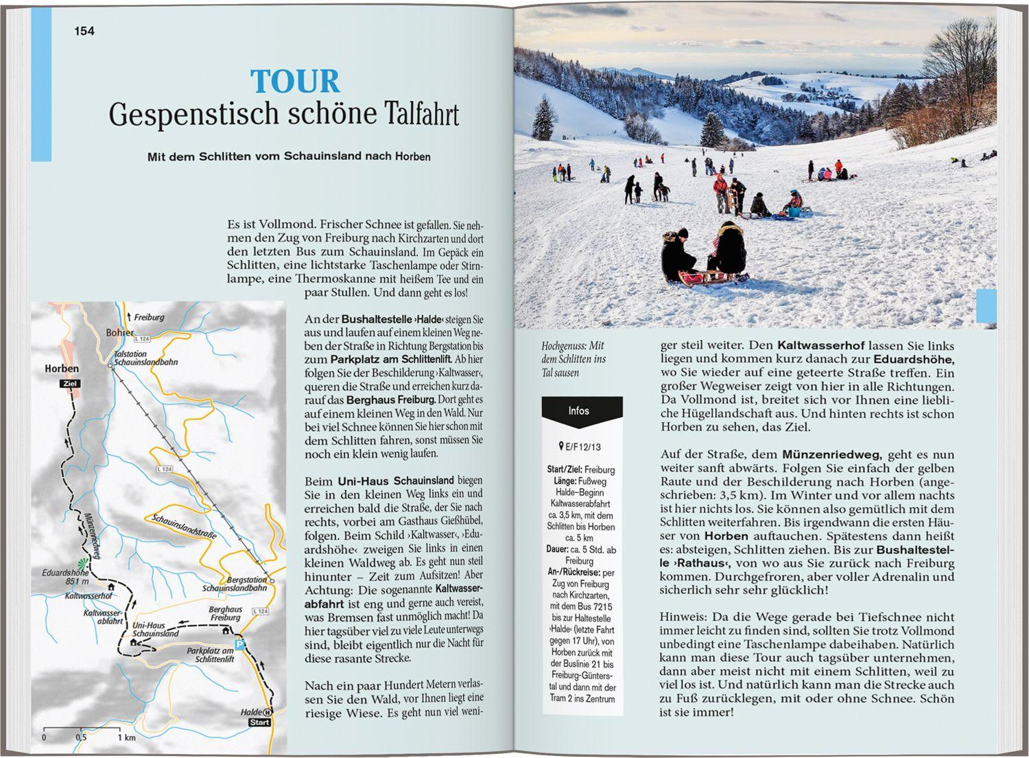 Beispielinhalt (Bild) DUMONT Reise-Taschenbuch Reiseführer Schwarzwald