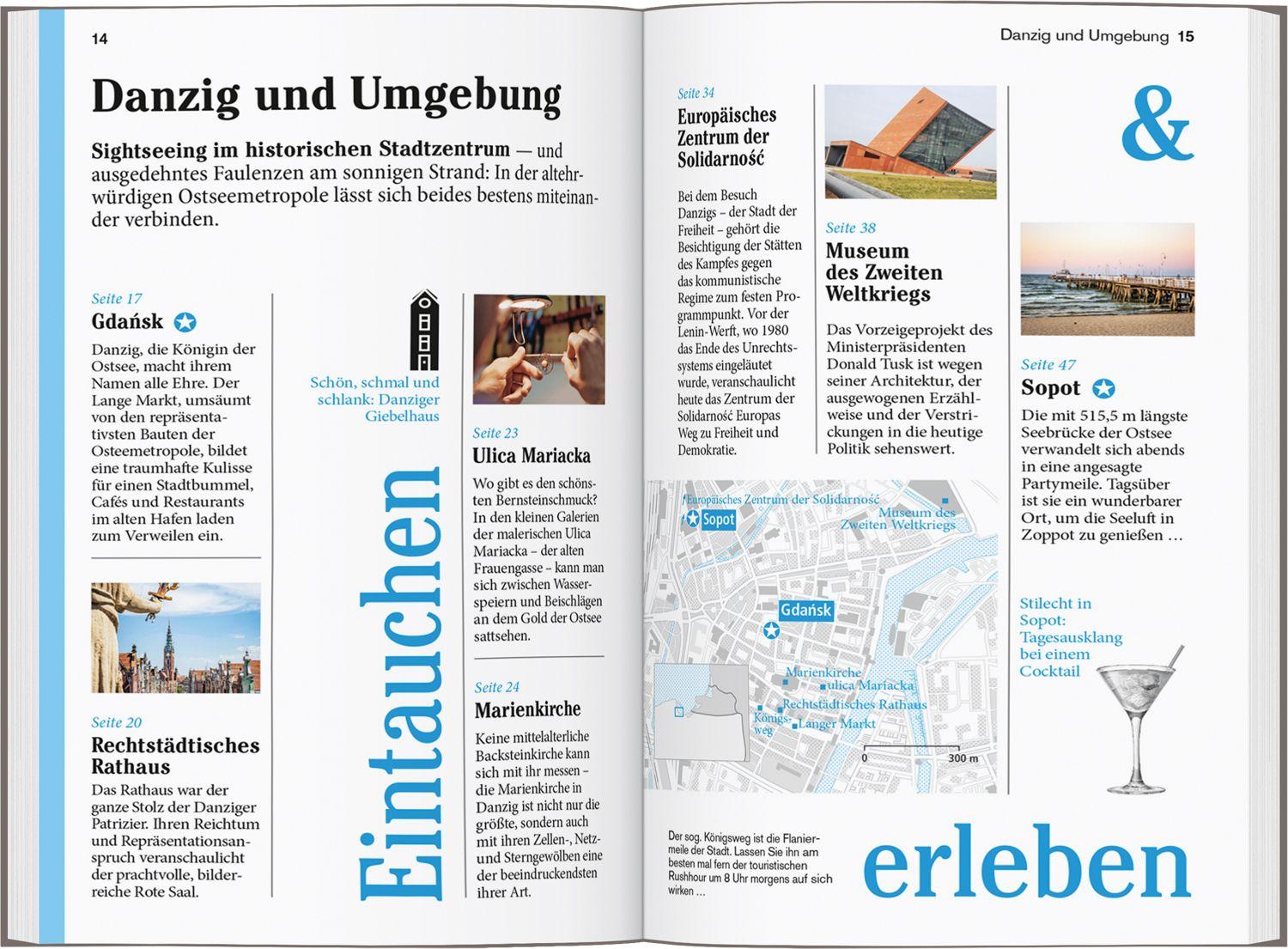 Beispielinhalt (Bild) DUMONT Reise-Taschenbuch Reiseführer Masuren, Danzig, Marienburg