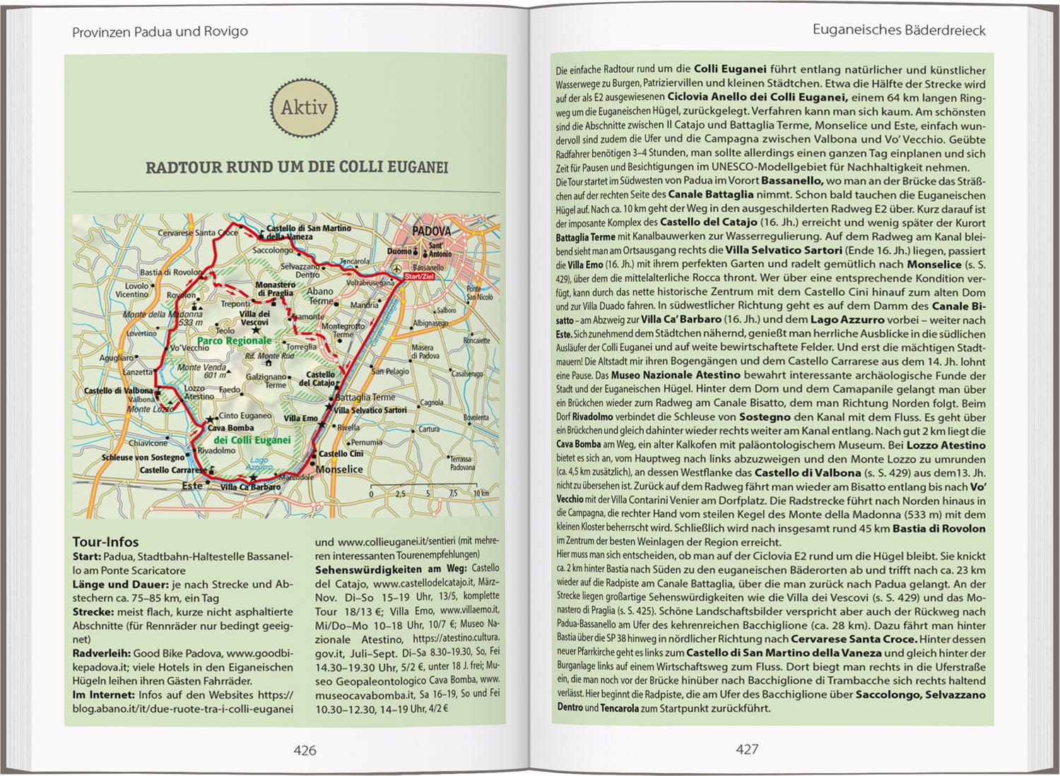 Beispielinhalt (Bild) DUMONT Reise-Handbuch Reiseführer Oberitalien