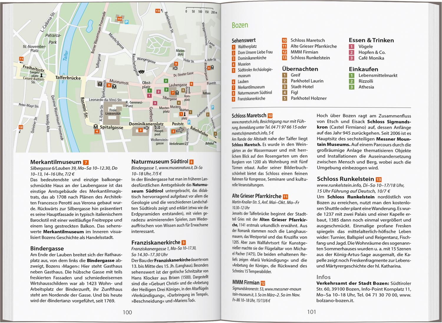 Beispielinhalt (Bild) DUMONT Reise-Handbuch Reiseführer Oberitalien