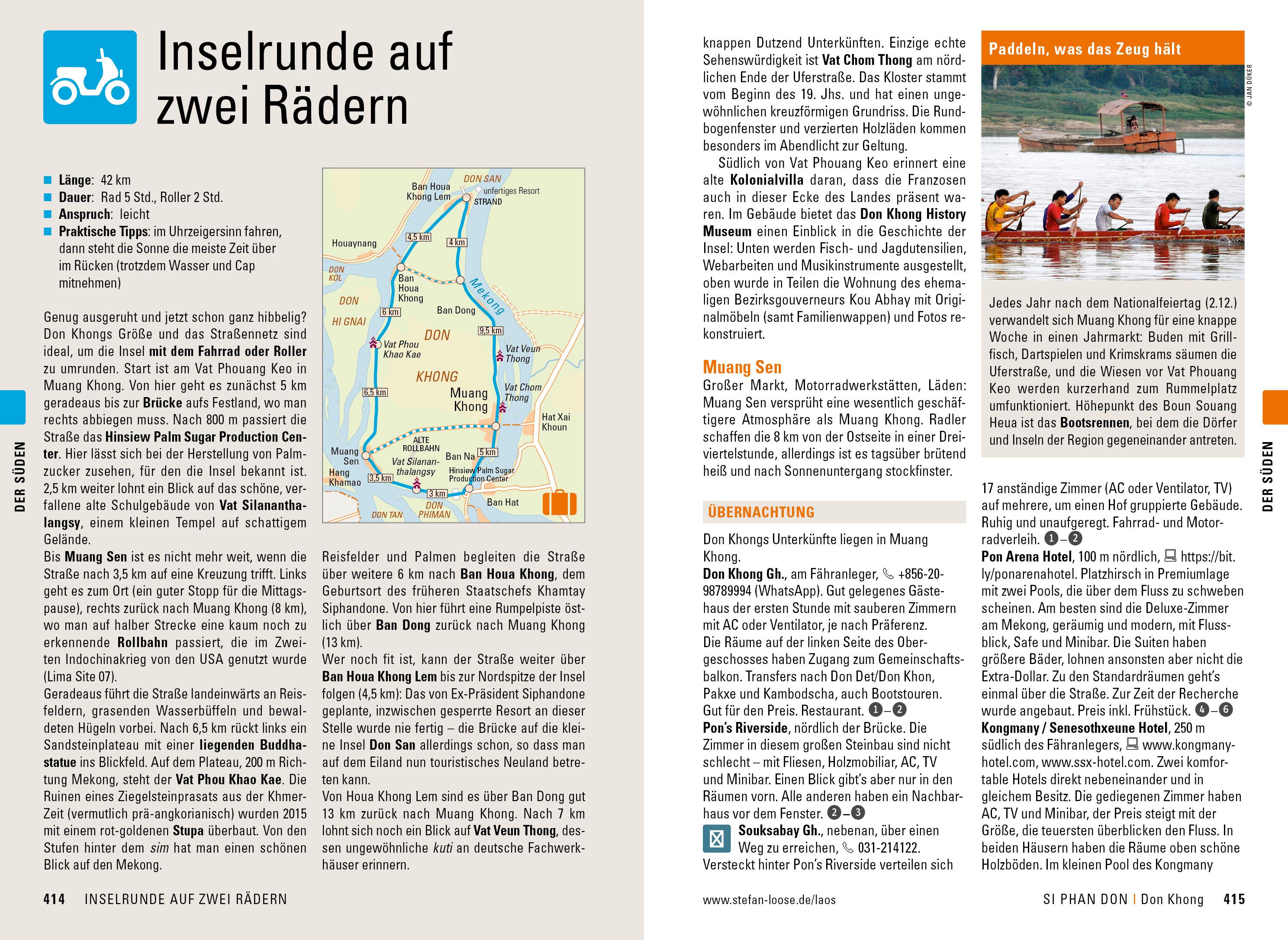 Beispielinhalt (Bild) Stefan Loose Reiseführer Laos