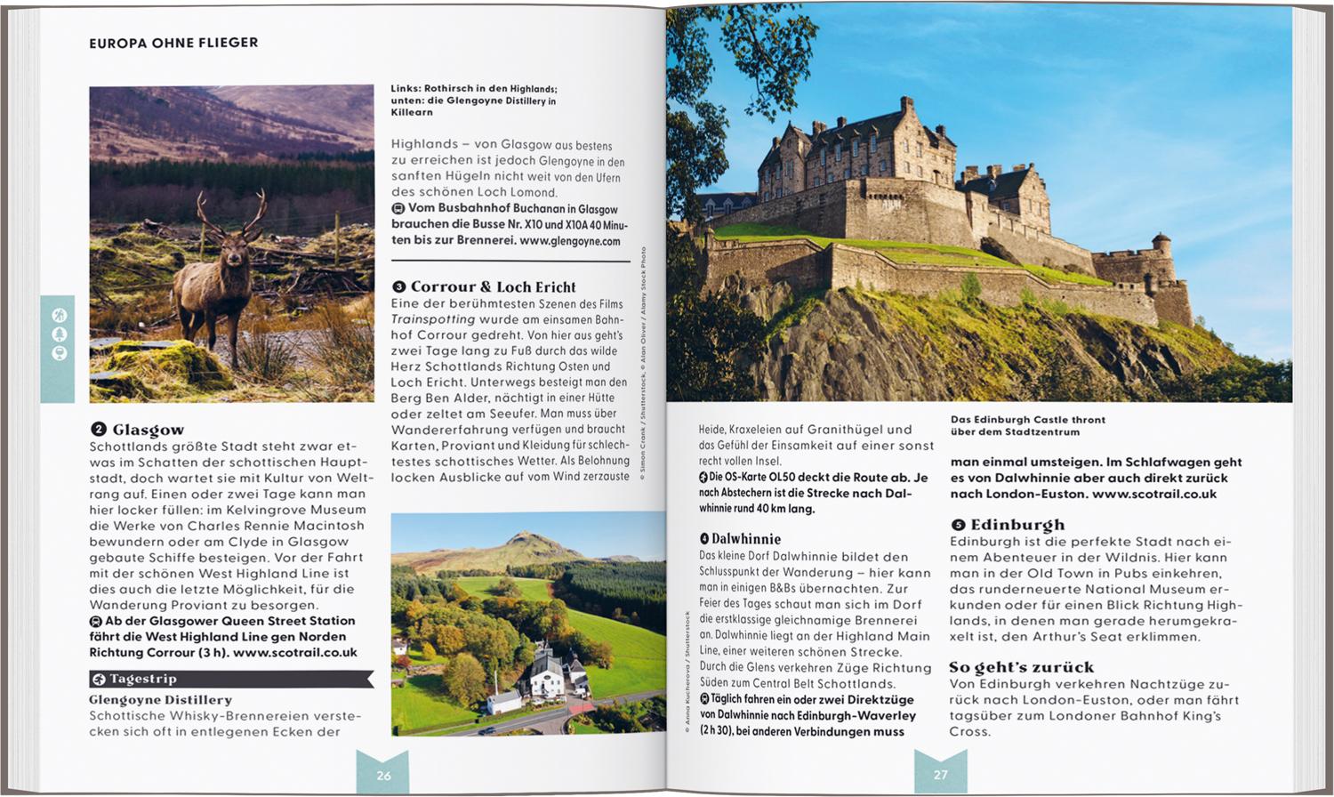 Beispielinhalt (Bild) LONELY PLANET Bildband Europa ohne Flieger
