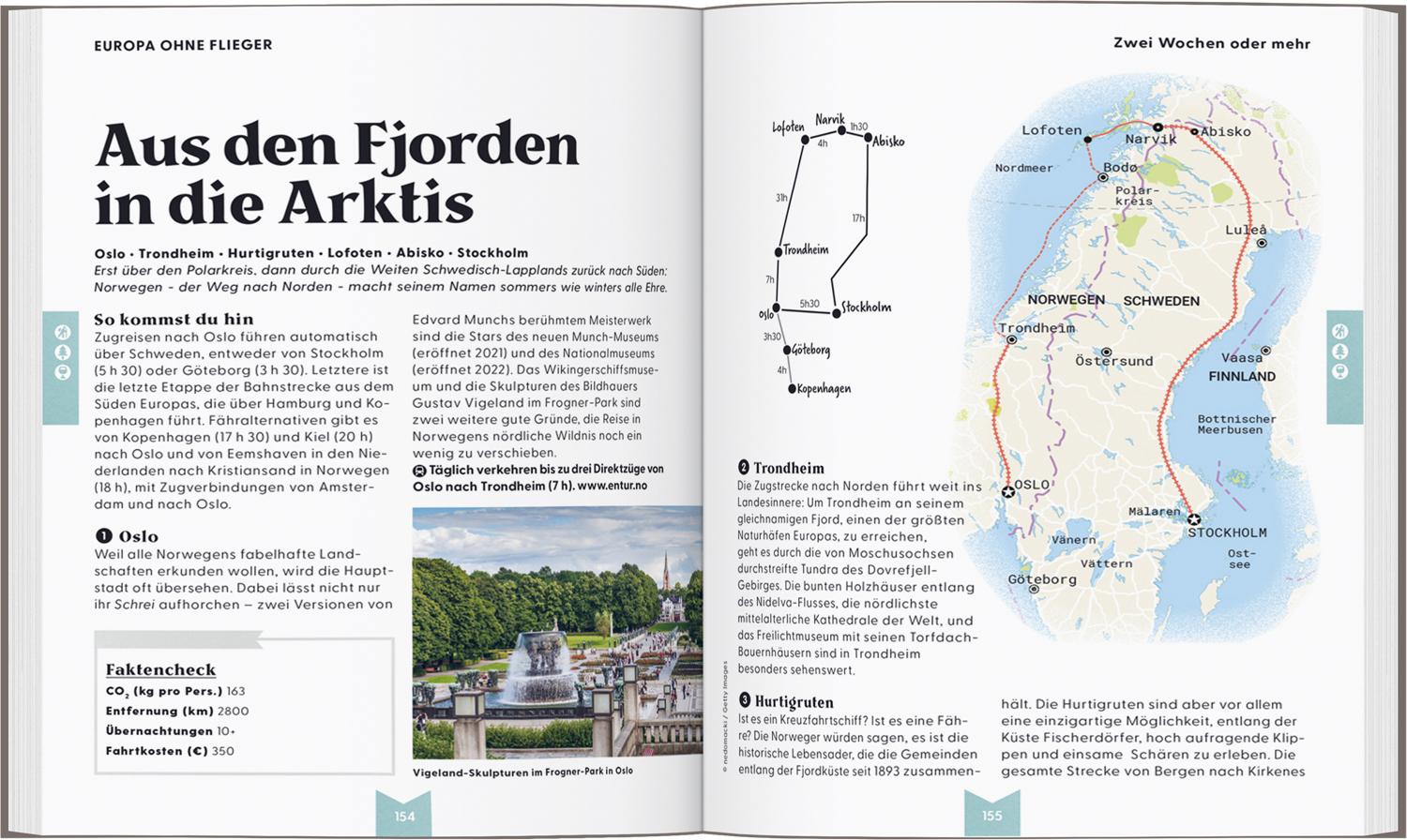 Beispielinhalt (Bild) LONELY PLANET Bildband Europa ohne Flieger