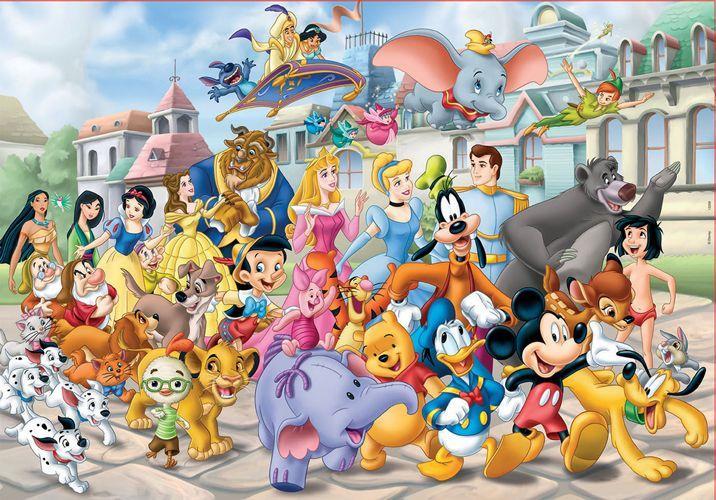 Beispielinhalt (Bild) Educa - Disney - Parade - Puzzle 200 Teile