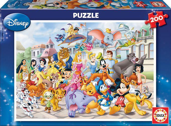 Vorderes Coverbild Educa - Disney - Parade - Puzzle 200 Teile