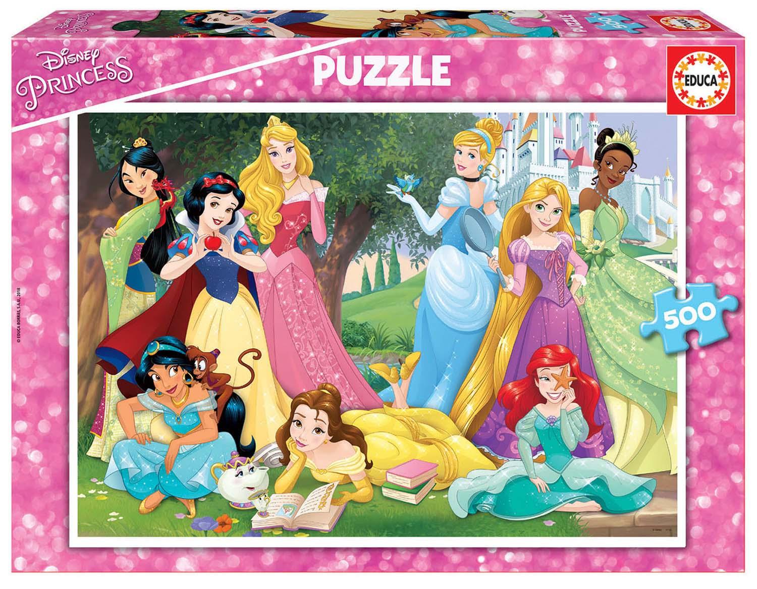 Vorderes Coverbild Educa - Disney-Prinzessinnen - Puzzle 500 Teile