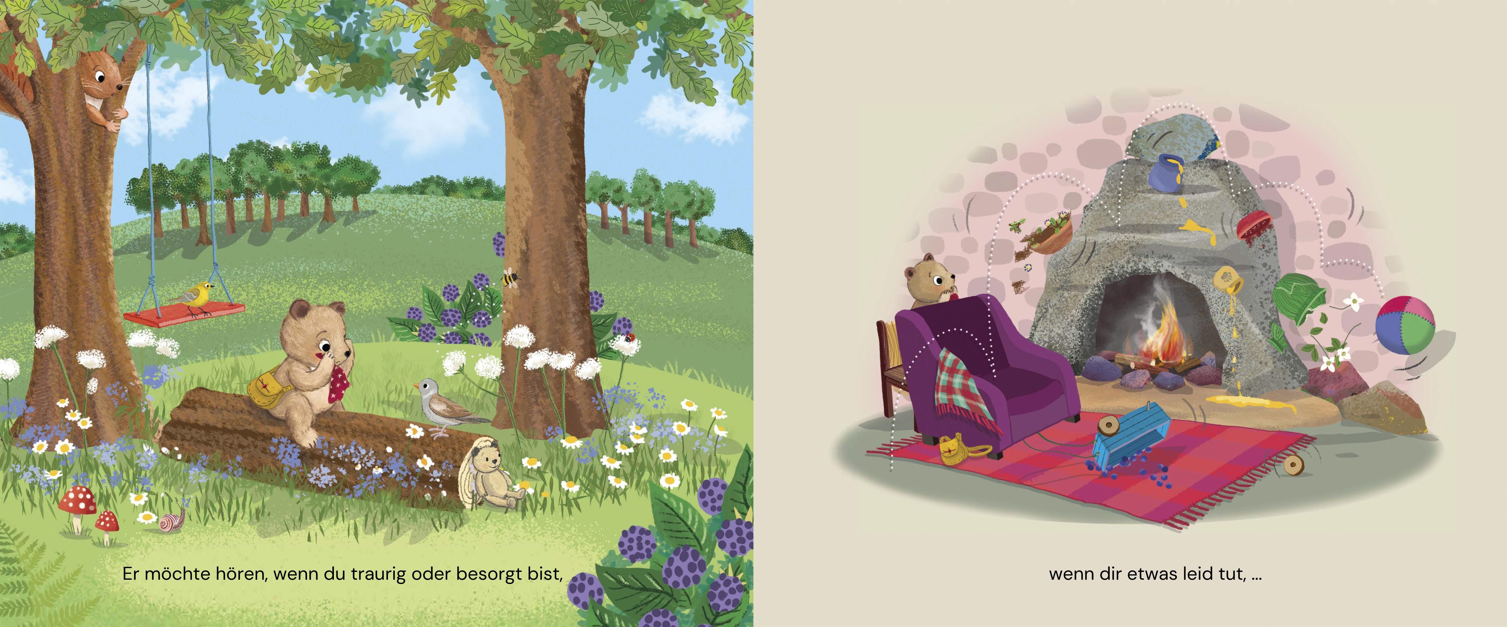 Beispielinhalt (Bild) Pfötchen zusammen für Gott