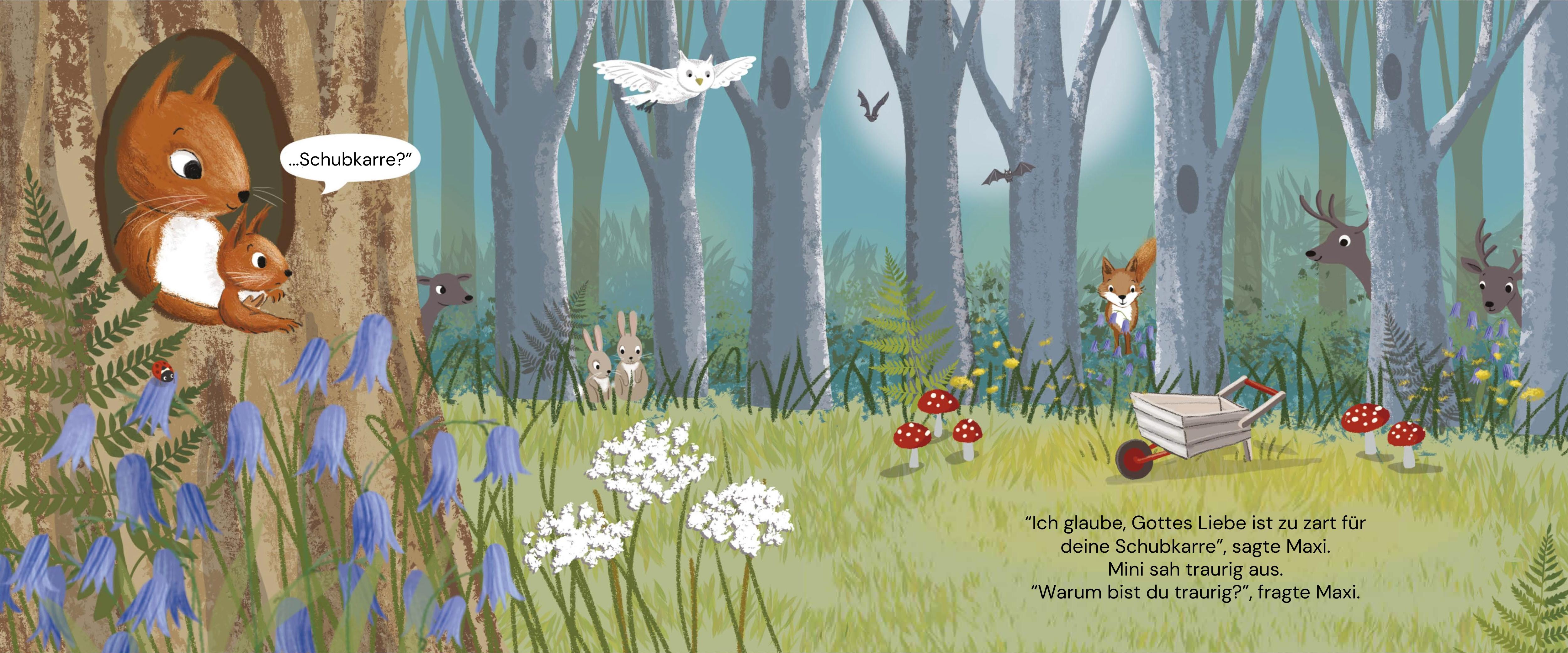 Beispielinhalt (Bild) Gottes Liebe in einer Nussschale