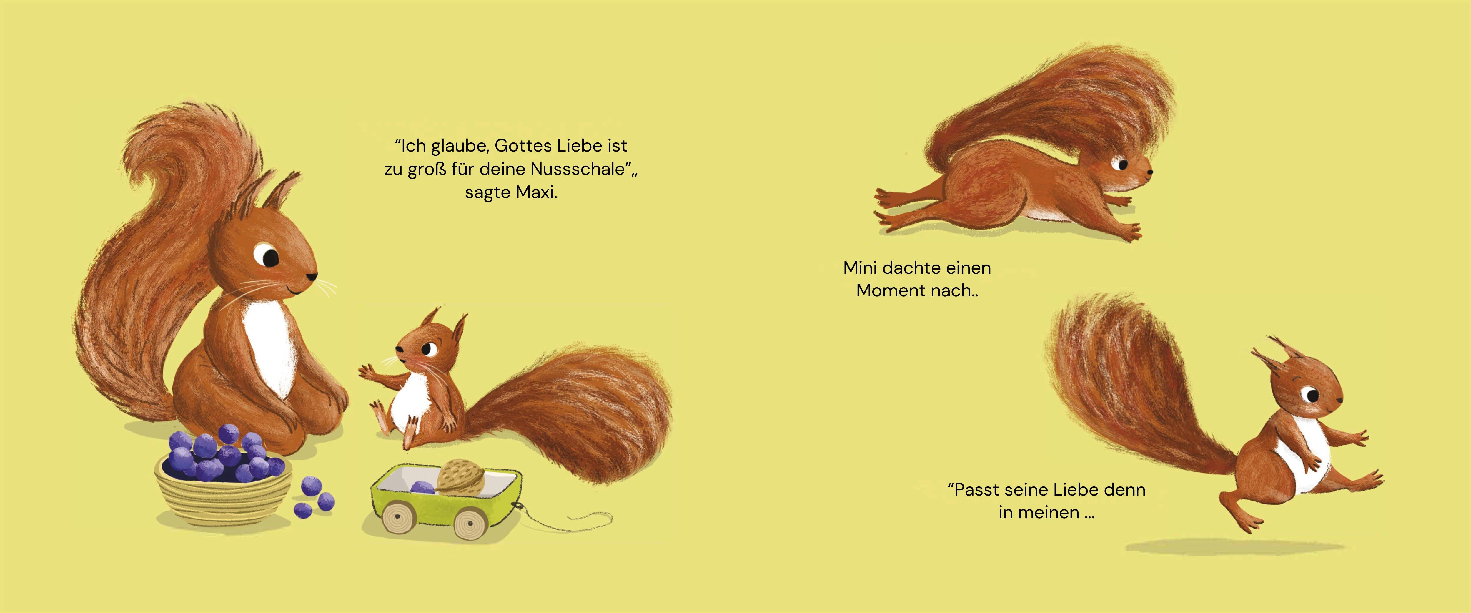 Beispielinhalt (Bild) Gottes Liebe in einer Nussschale